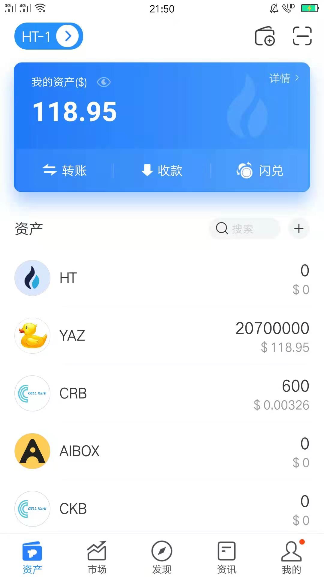 今天刚出的鸭子币。领了2000万空投币。

47 / 作者:微oppo2020vi / 