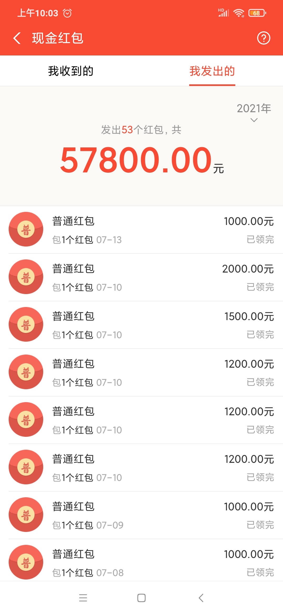各位老哥，支付宝群红包的能不能退？管理别删帖哈
39 / 作者:李华雨 / 