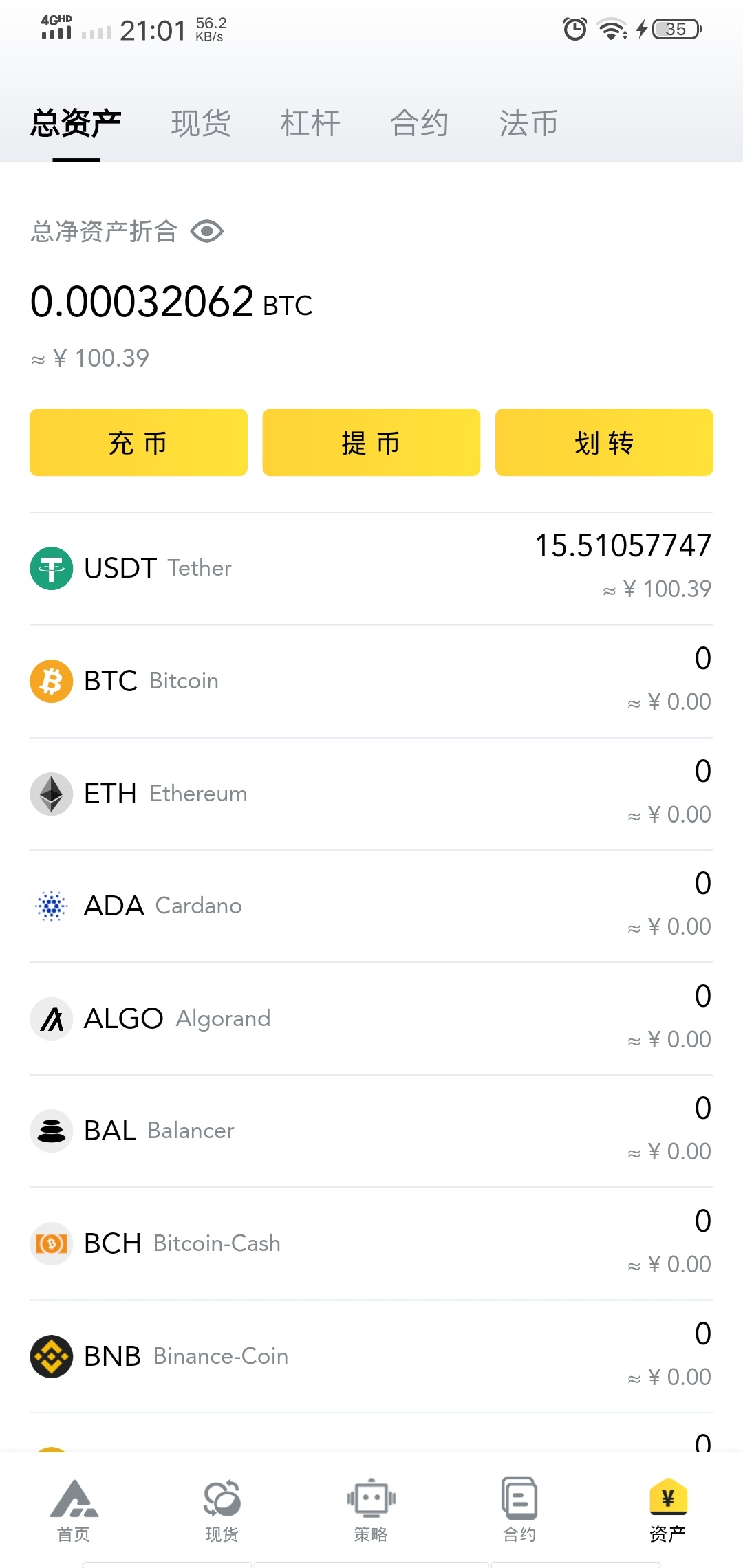 不给力啊，2天送的20u体验也只赚了100左右毛，早知道不选比特了，这两天愣是原地踏步100 / 作者:123跟我走 / 