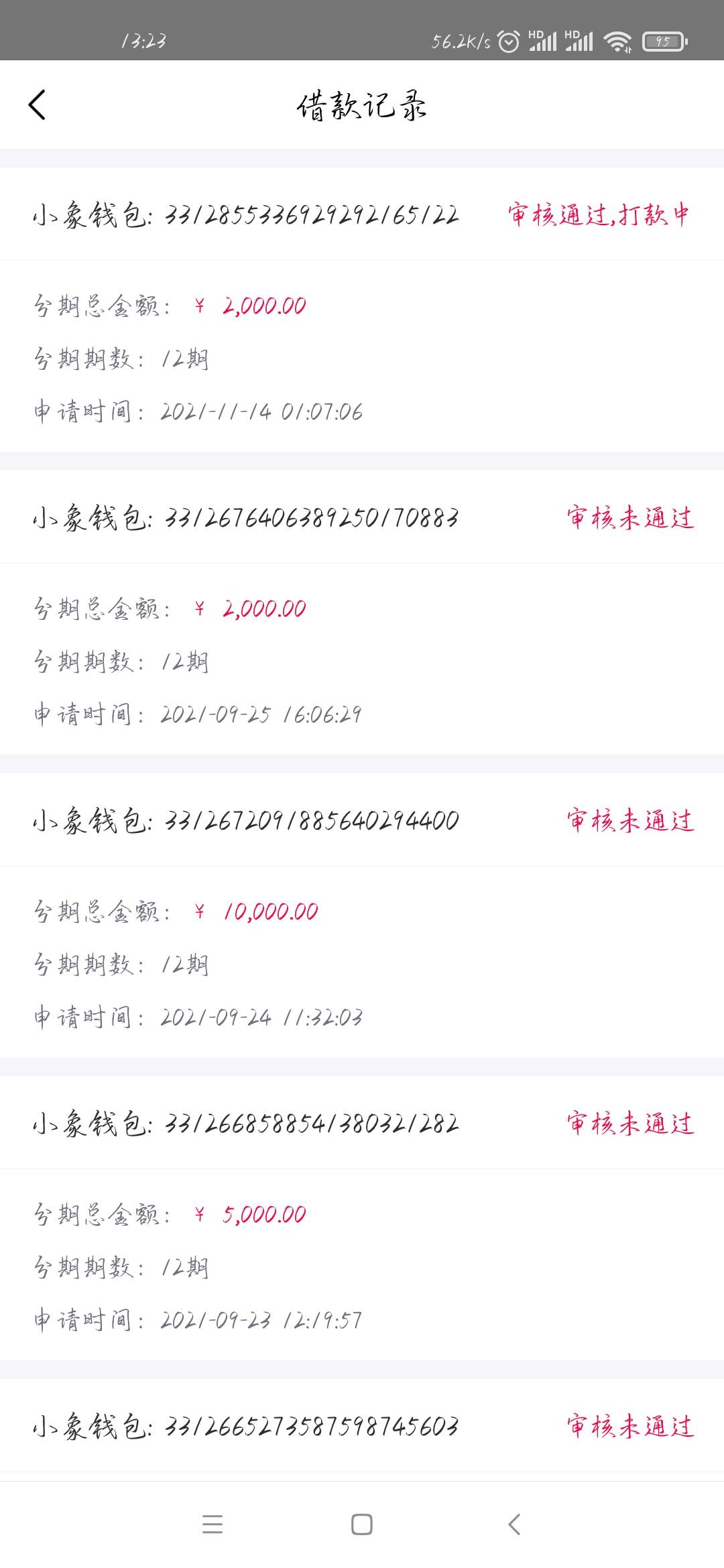 老哥们，小象优品有两万多额度，昨天推了2000审核通过打款中，刚刚第一次认证来了，还1 / 作者:哈哈还把 / 