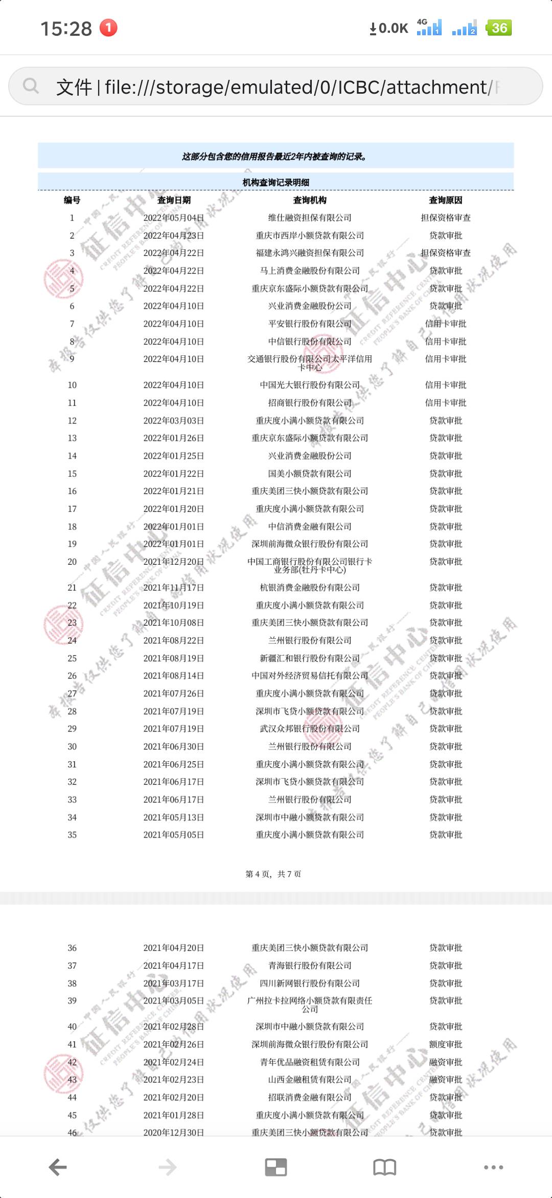 我这个信用报告还有希望下款?是不是黑了











47 / 作者:可能你看吧 / 