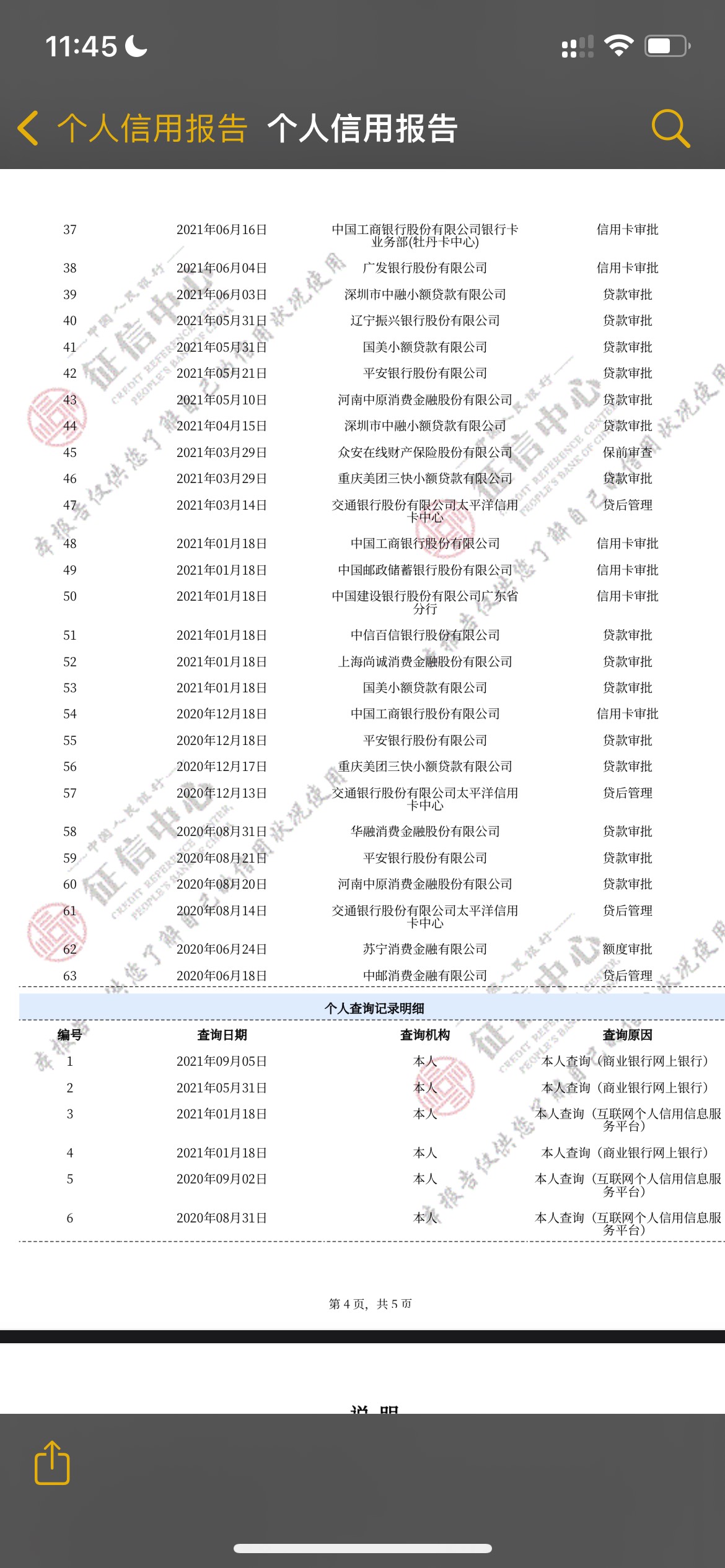 兄弟们，这信用报告是不是废了，还有为什么5年到了，有些记录没有消除？




6 / 作者:我不做大哥了 / 