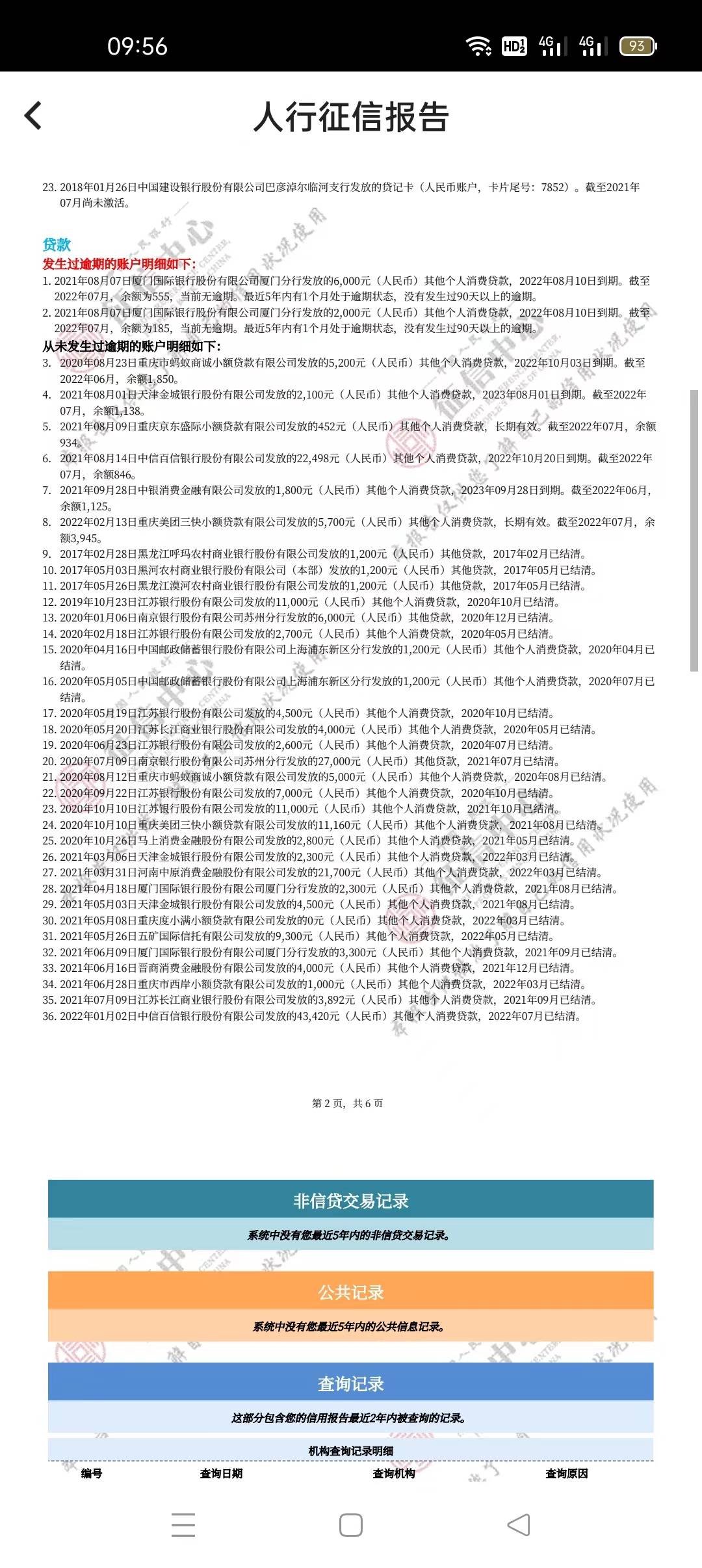 老哥们这样的信用报告能办车贷不？最近三个月一共有过3次信用卡申请和贷款查询。不过11 / 作者:风骚露骨 / 