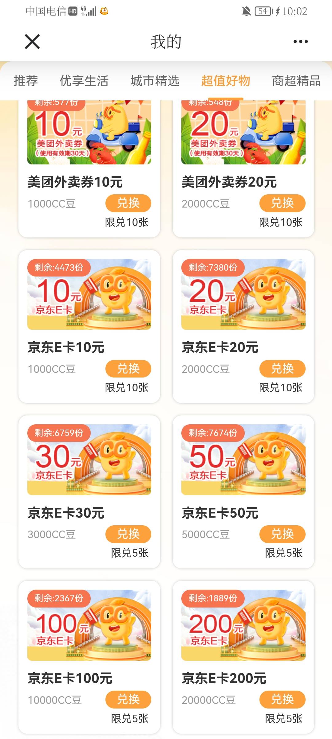 建行cc豆这不冲？

72 / 作者:收拾收拾刚刚好 / 
