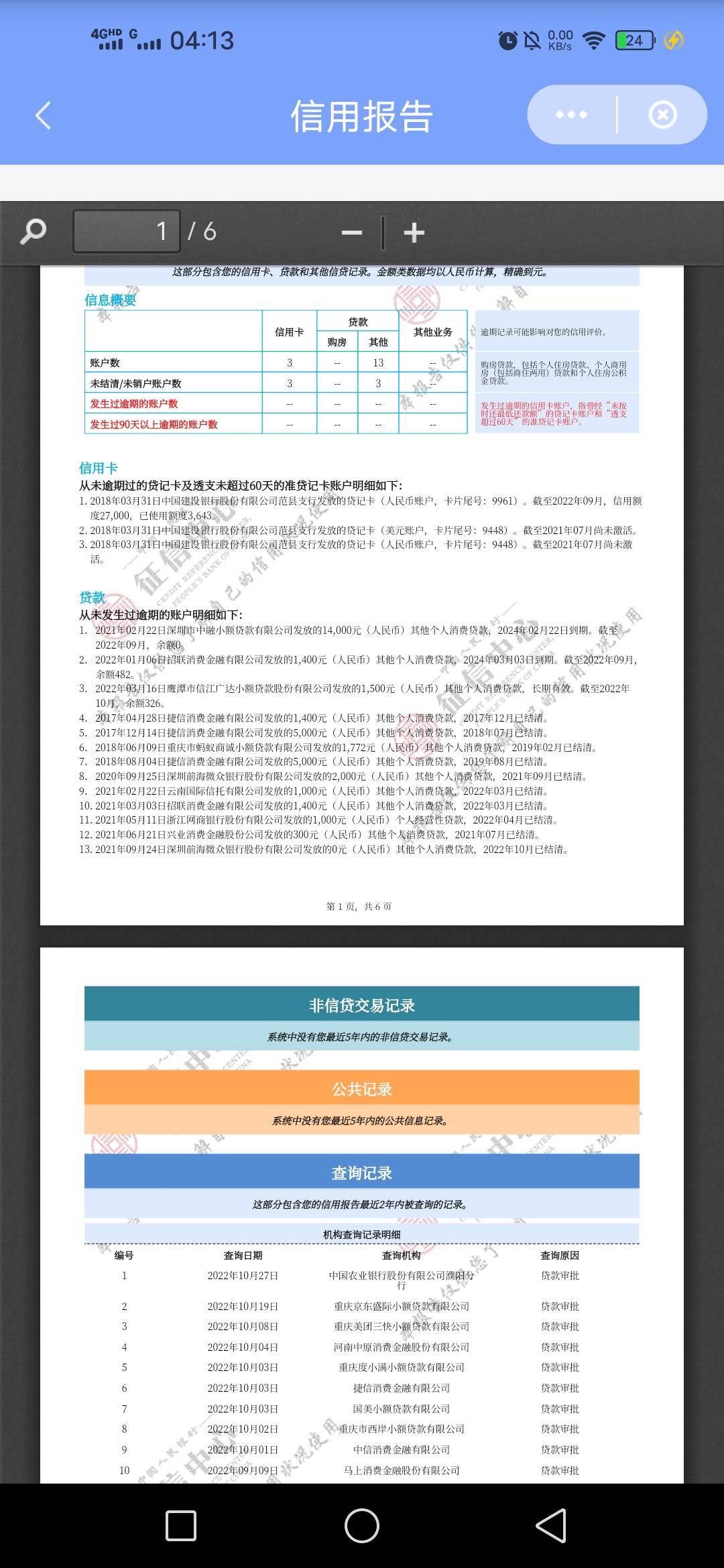 下款 晚上不睡觉等着看京东比赛那 随便点了招联金融凌晨四点下款1100 信用报告我应该93 / 作者:我是来打酱油 / 