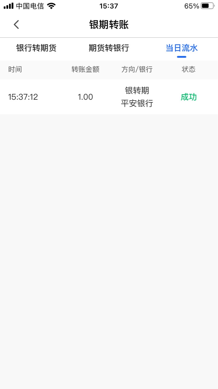 国泰君安期货开户，开通银期转账，直接在手机银行完成，点我的积分，完成入金1米，很81 / 作者:大象犀牛威武 /