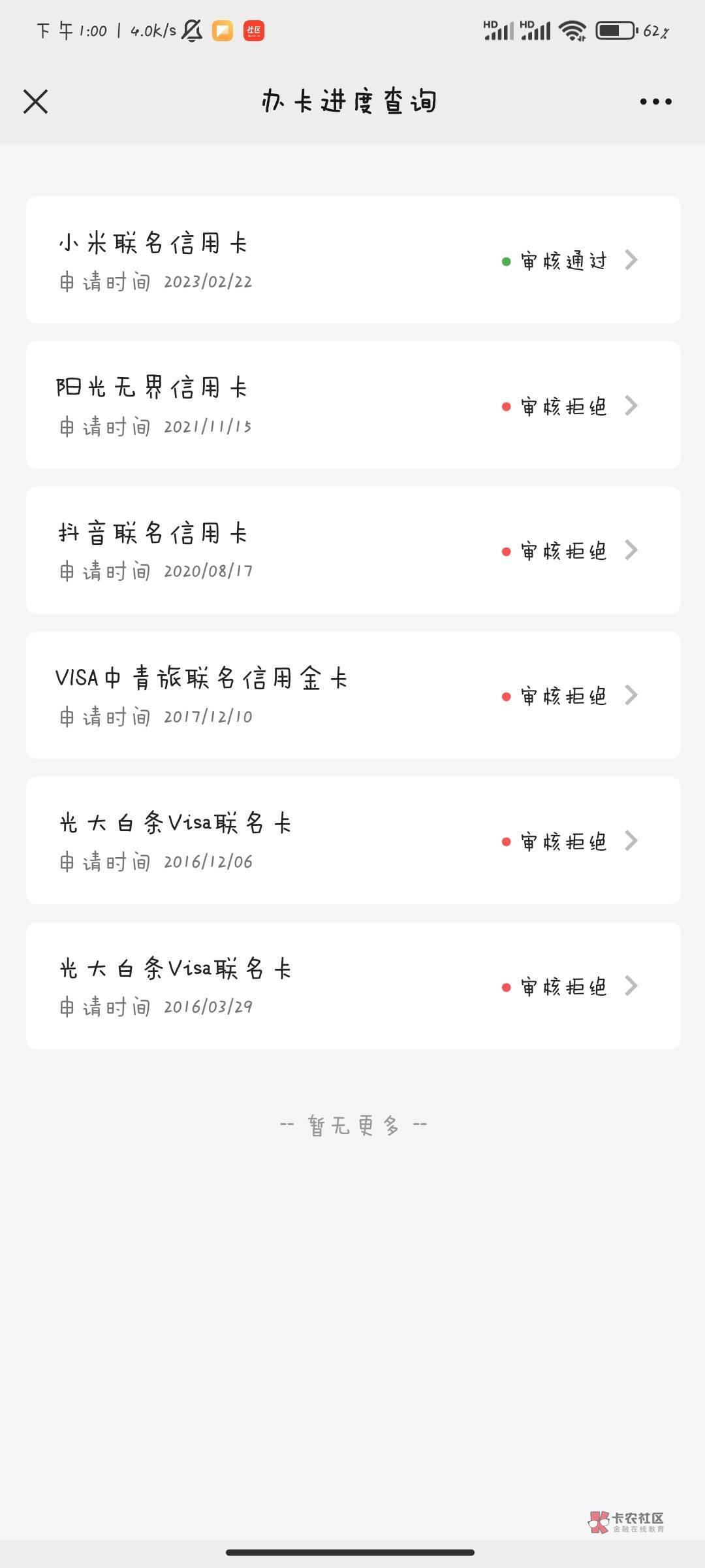 光大初审面审都过了，多久才能看有多少额度？


59 / 作者:BruceUnique1 / 