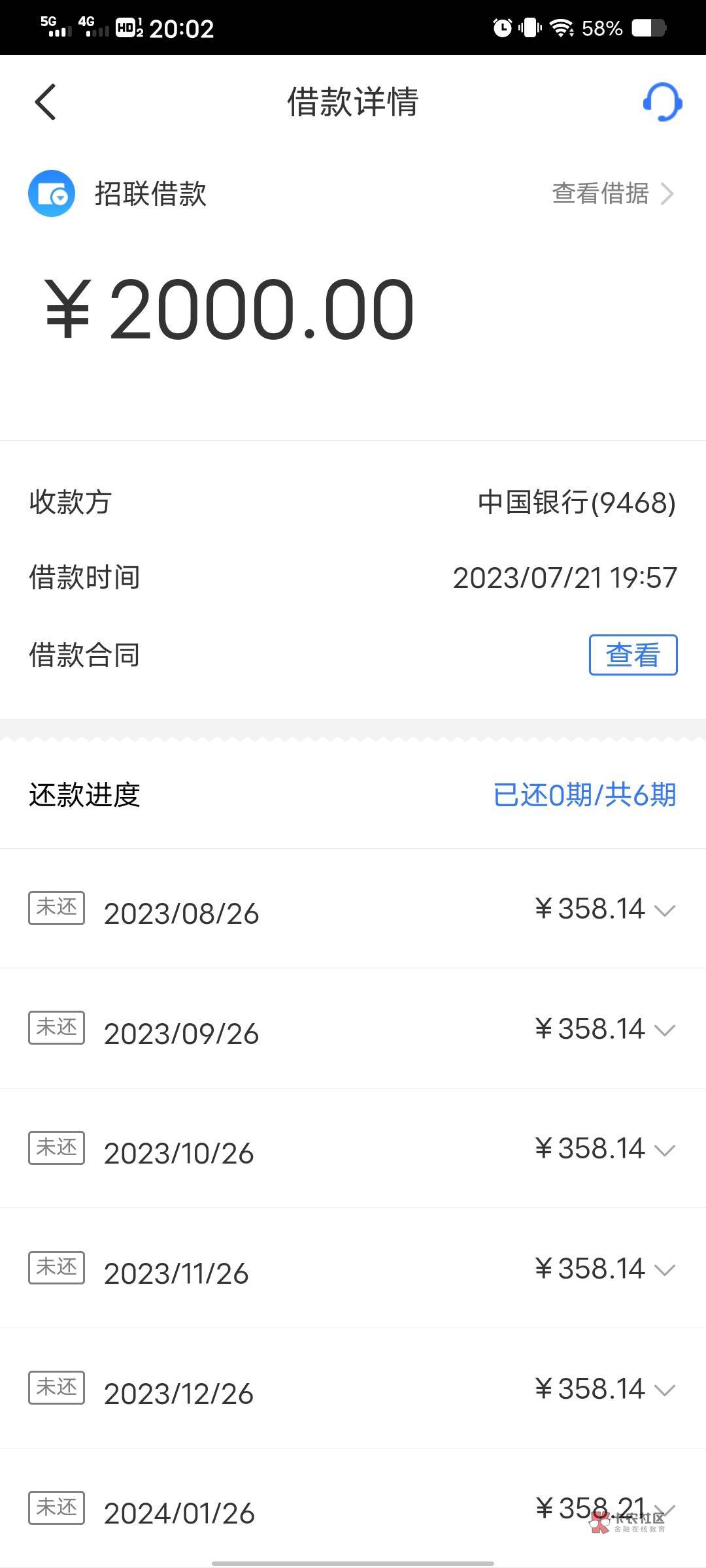 招招联金融给我冻结了3个月，都没解冻。明明要这个月26号才可以申请的。今天去试了一88 / 作者:熬不住啦 / 