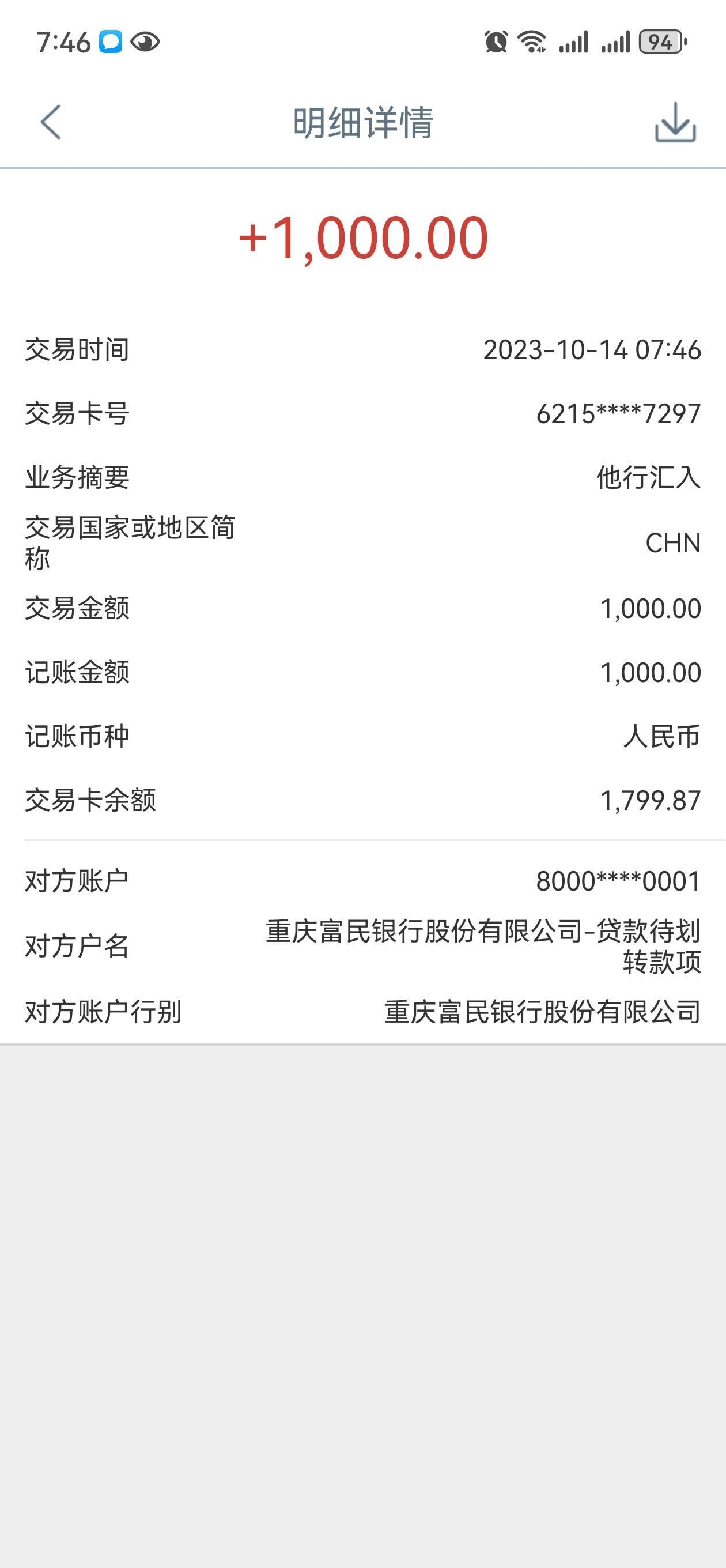 安逸花下款了，以前有1000额度，注销账号重新注册一直没有额度，昨天给了一千，今天申90 / 作者:宇智波鼬1993 / 