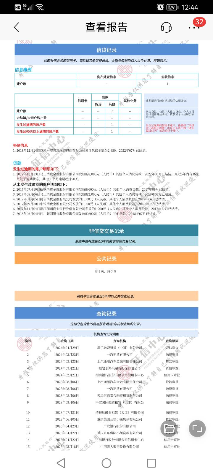 老哥们 帮我看看这个征信是不是黑成碳了  那个来分期我都没还过 征信报告也没有显示

67 / 作者:幕后玩家kk / 