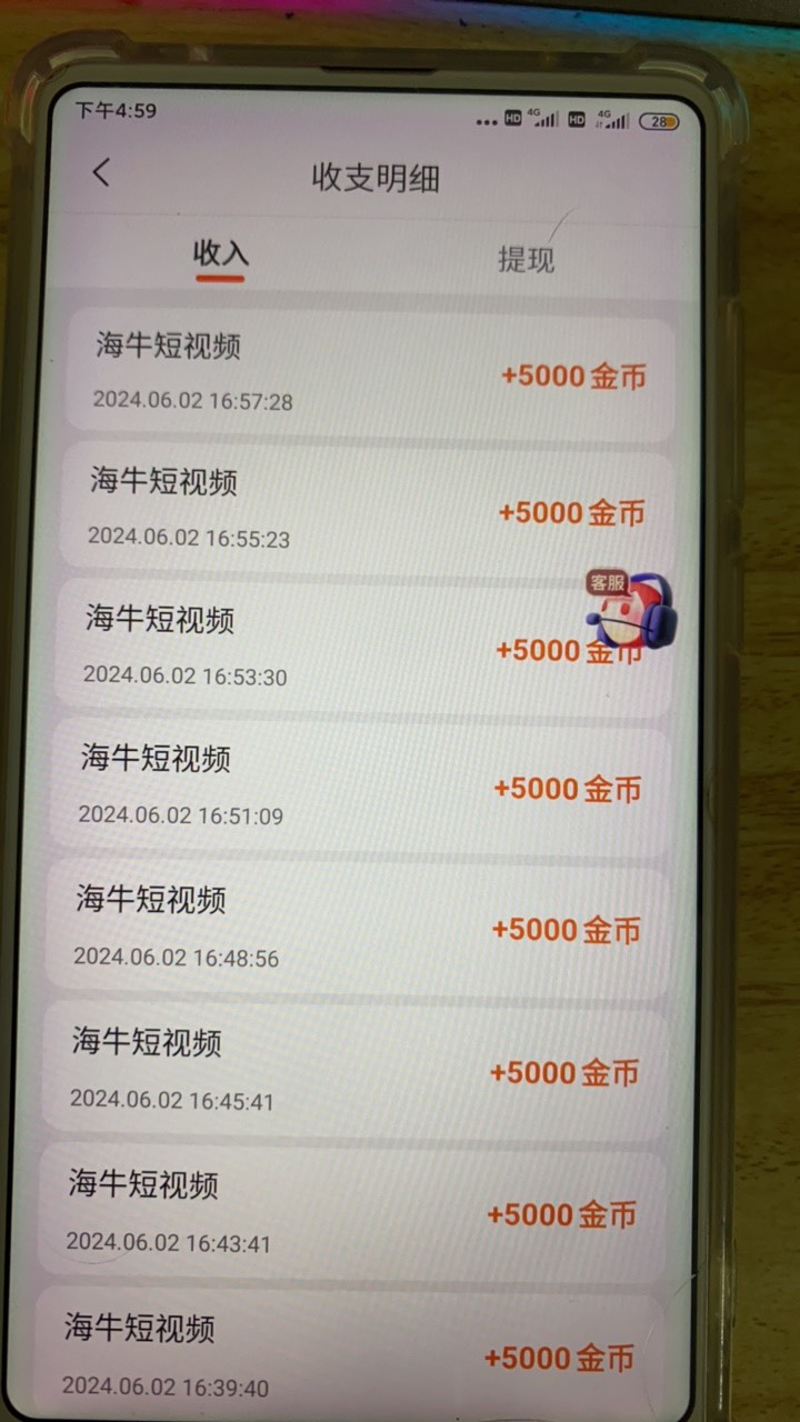 我日，海牛今天连续27个5000了
59 / 作者:守护绝伦 / 