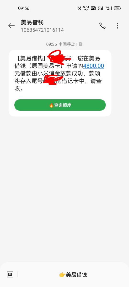 美易借钱以前一直都是一万多的额度，昨天给我打电话叫申请，今天早上刚起来下载申请了53 / 作者:悔不当初啊。 / 