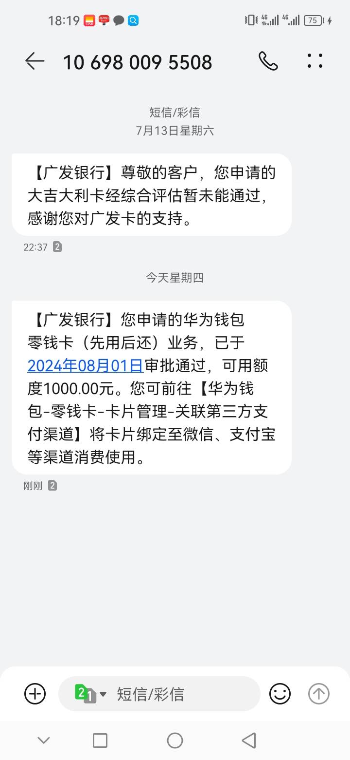 华为钱包零钱卡先用后付下了1000。。我一月份刚还完xyk呆账，网贷什么的一毛都下不了20 / 作者:哈喽井九啊 / 