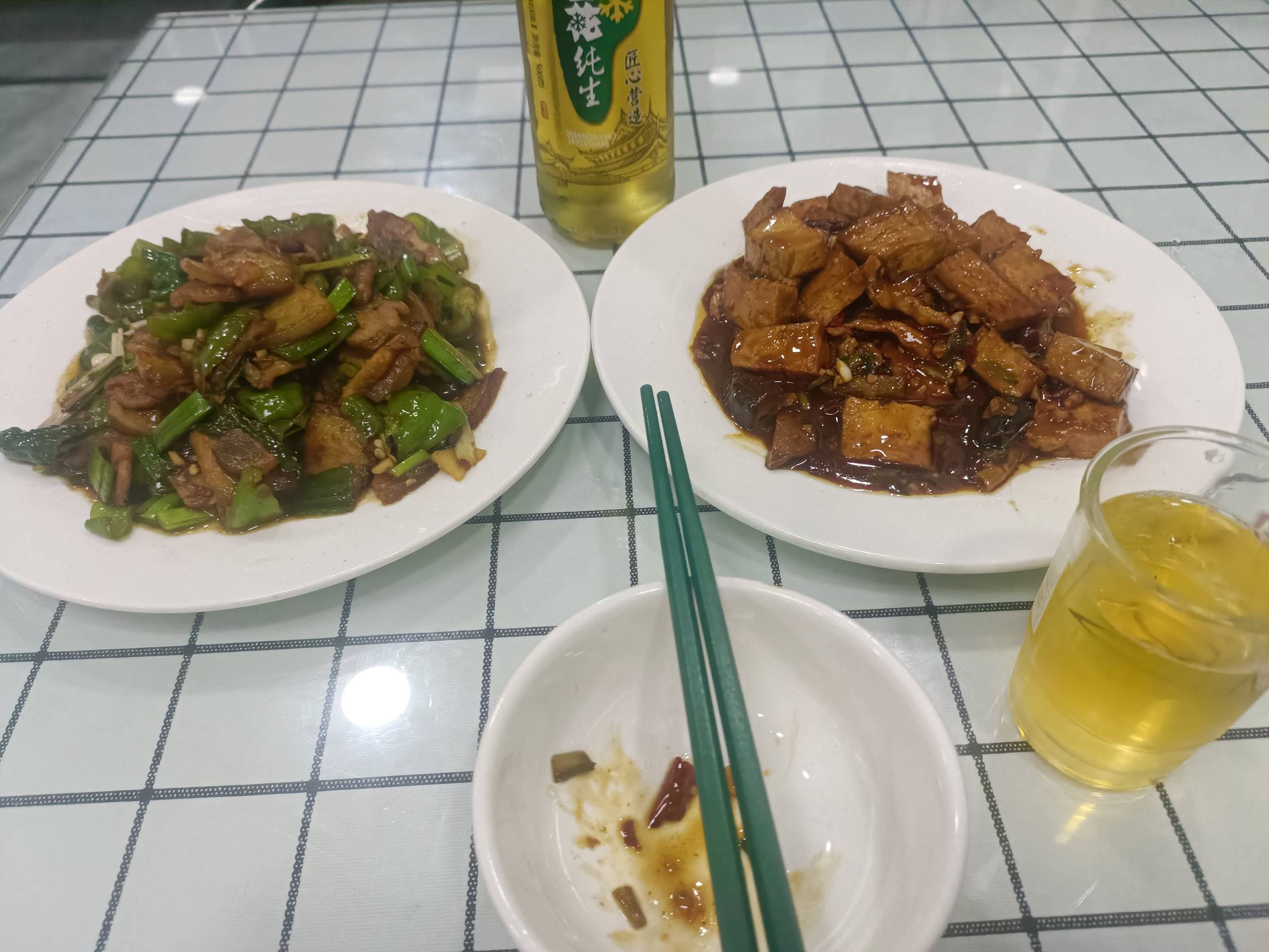 今晚吃肉，两个菜



33 / 作者:醒不来的梦@ / 