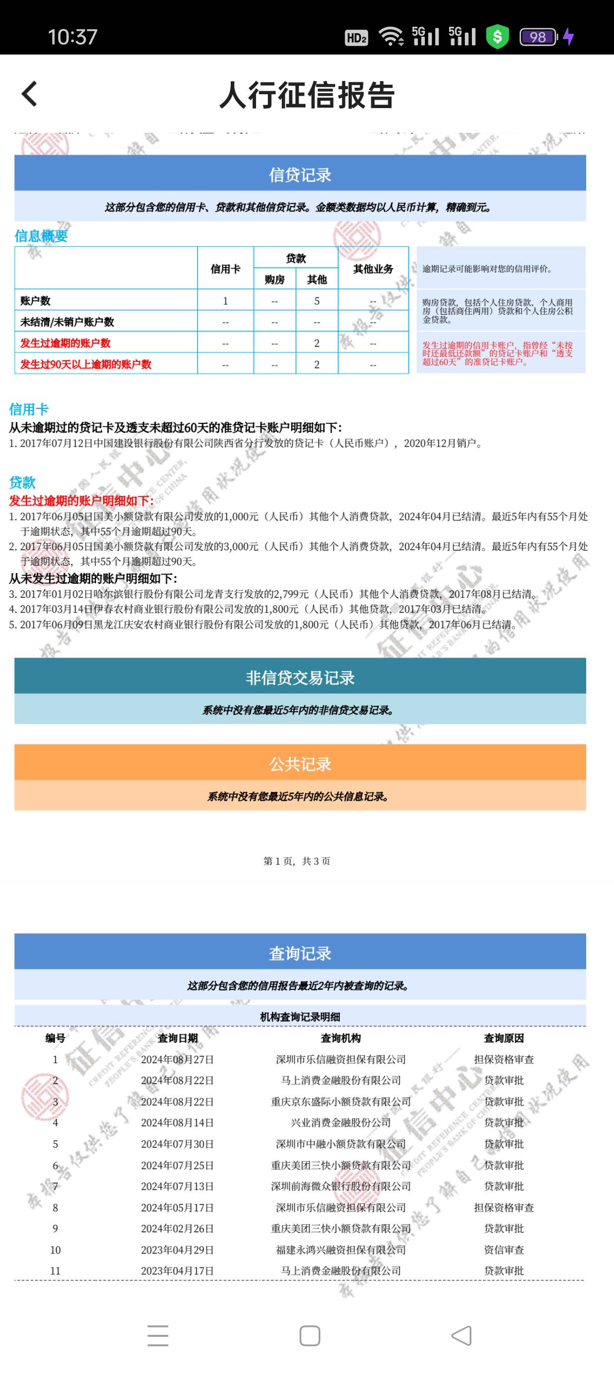 老哥们，这黑不黑，国美就没还过怎么显示4月份已经结清了

12 / 作者:枫月孤寂 / 