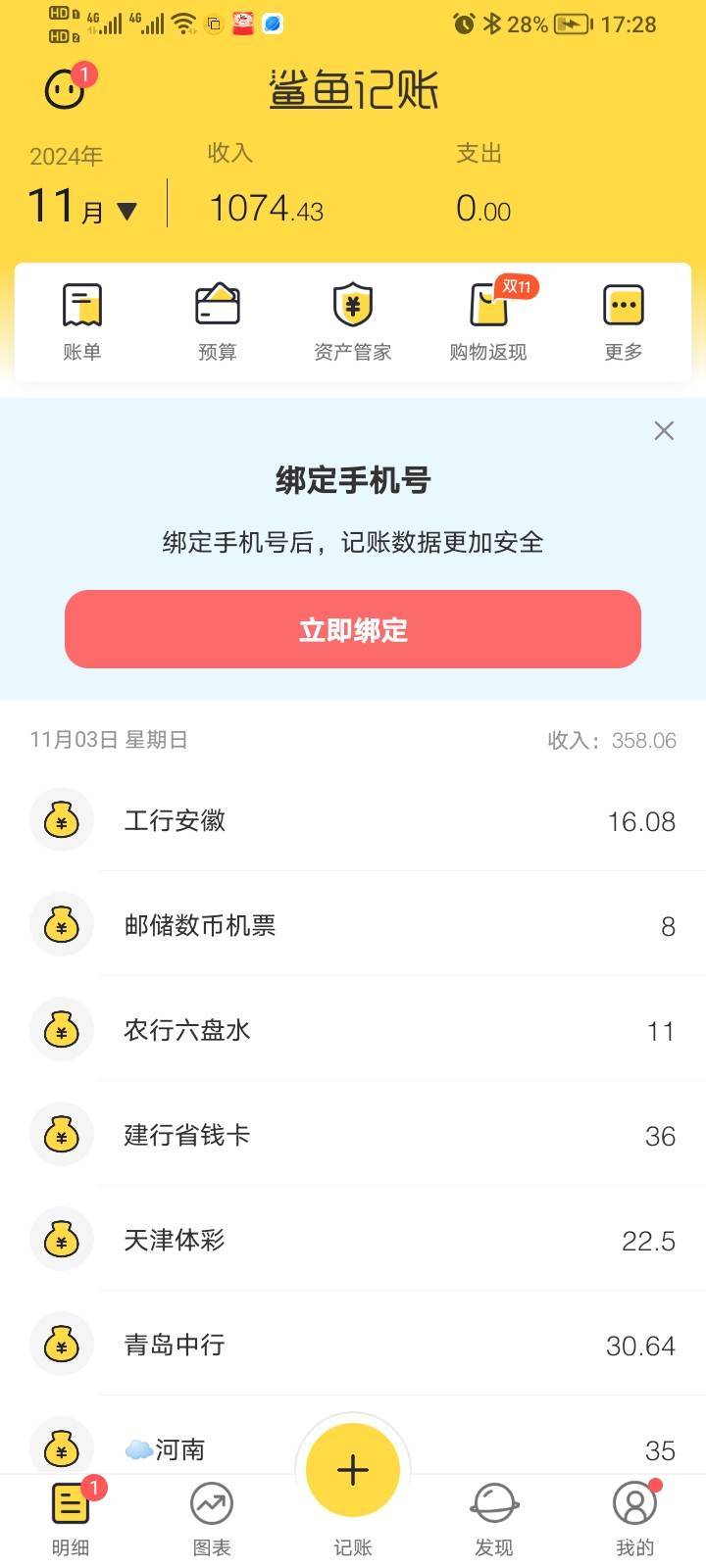 发个1号到现在的明细，老哥们可以查缺补漏。








93 / 作者:阿不力孜东 / 