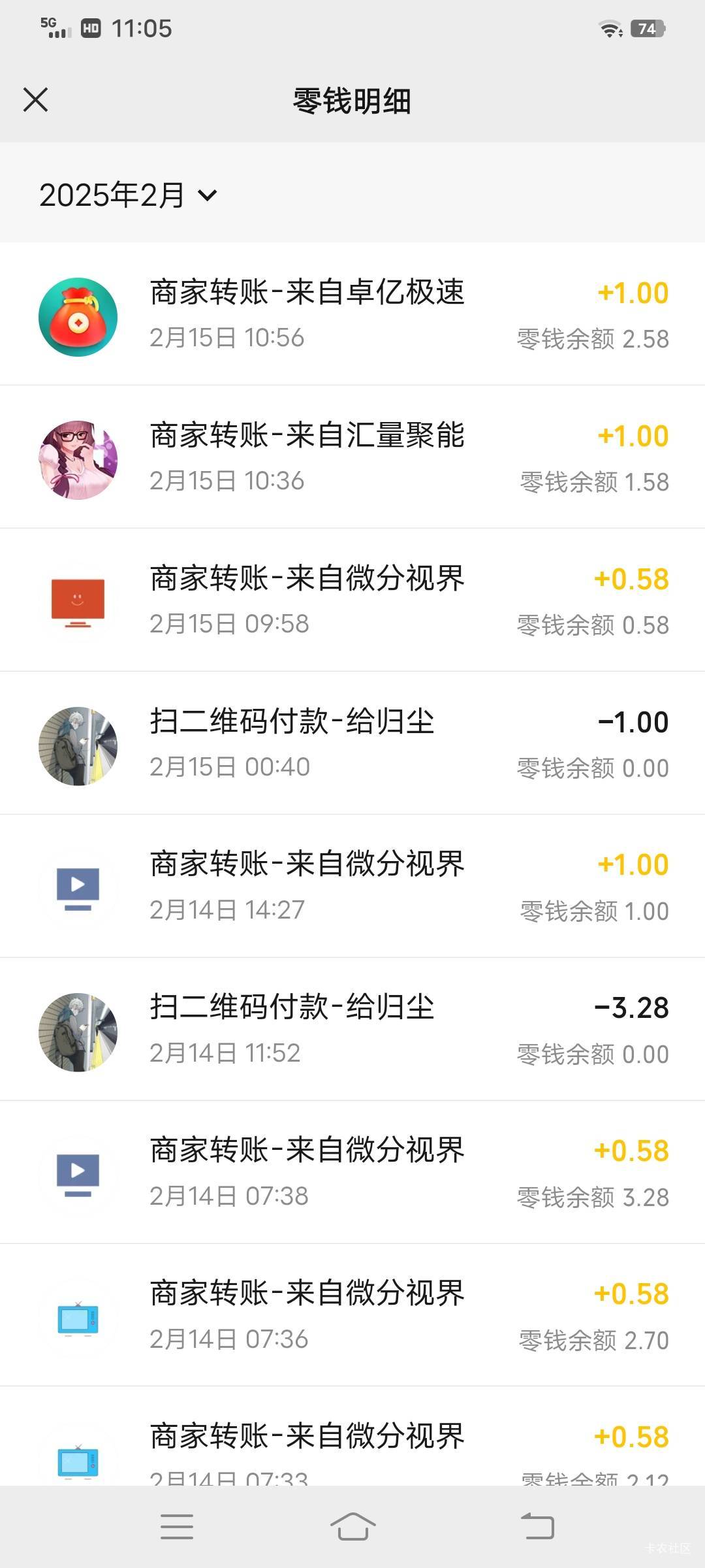 7点起床，找广告看，就搞了2.58，泡面钱都难，凄凉了，7年，每年都是这样，没吃过三餐62 / 作者:卡农_叔公祖 / 