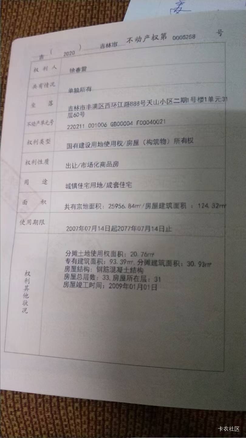 我有两T房，一台车，在卡农什么水平？





3 / 作者:莫问归期2023 / 