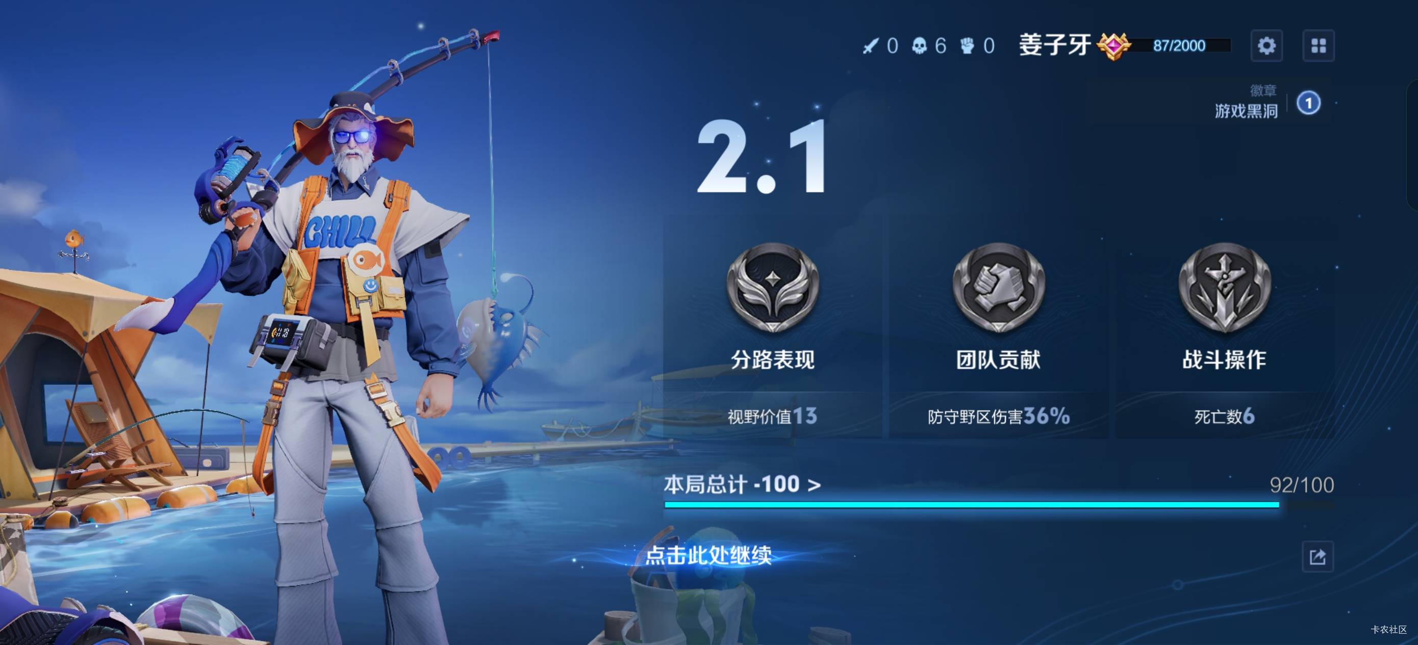 王者姜子牙21分的顶级评分，速度上号我带你们飞，还差一位！

18 / 作者:戒为良药 / 