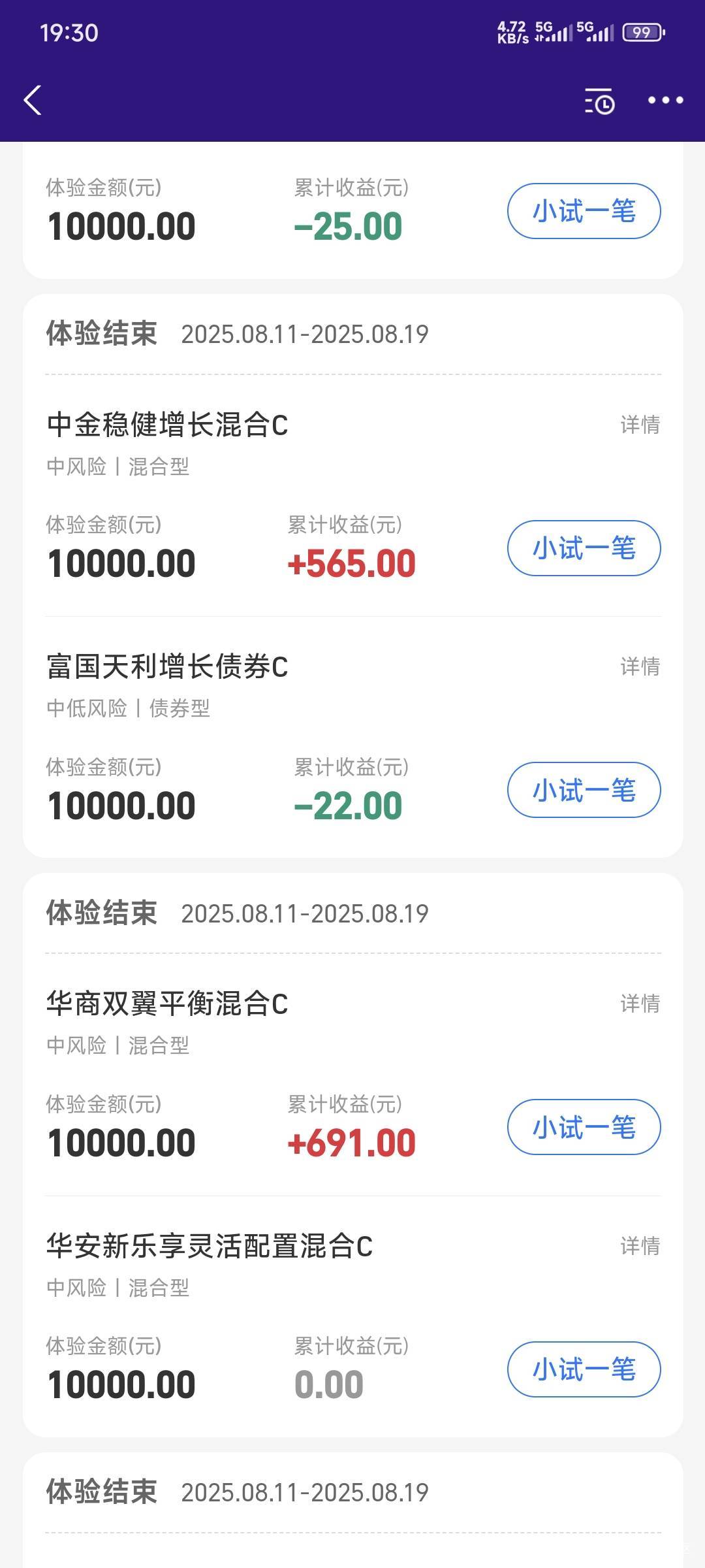 支付宝耍赖？体验金收益不给吗？只能看看？

1 / 作者:卡农豆包 / 