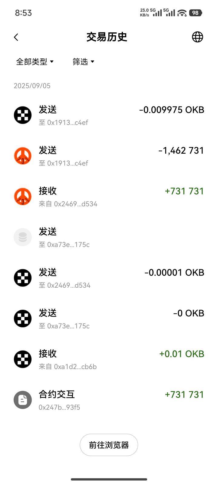 不知道怎么卖的，从欧易交易所买15块钱OKB提到钱包里，提到钱包之后，多号的就从钱包32 / 作者:一发入魂哥 / 