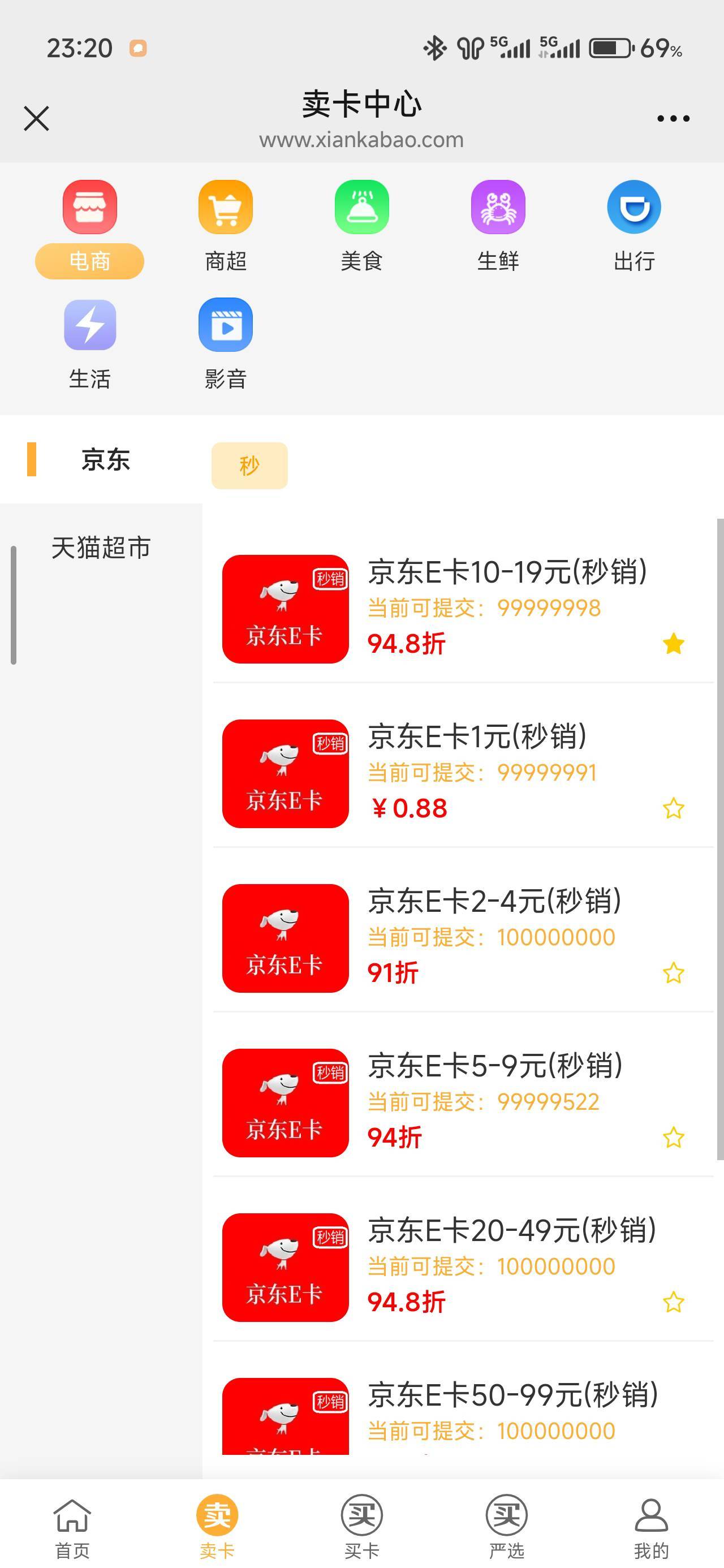 5毛的还有400多张没有核销，快去截胡

36 / 作者:那个女孩呀 / 