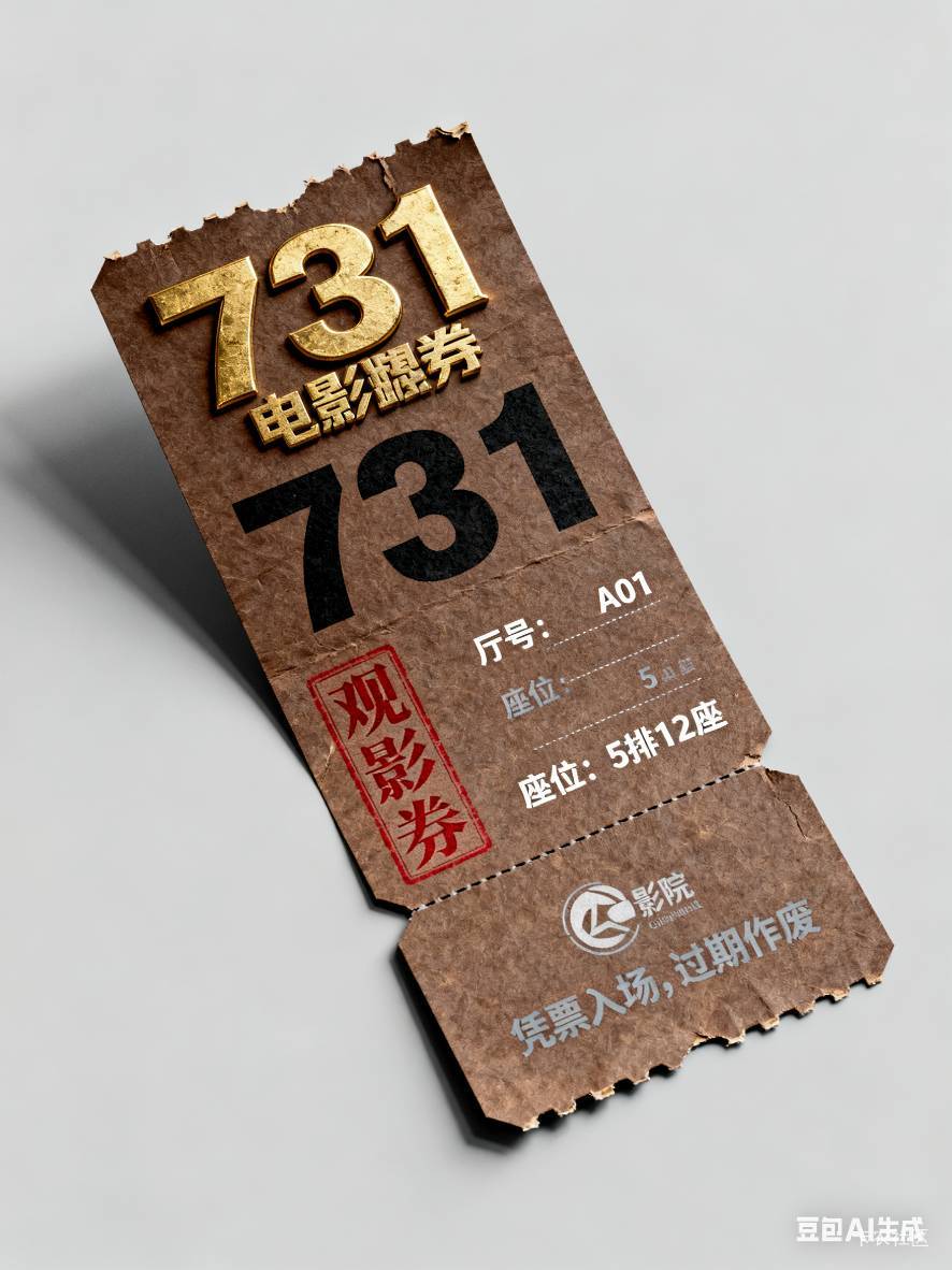 今天谁看了731的，要几张电影票纸质照片
74 / 作者:北纬深沉 / 