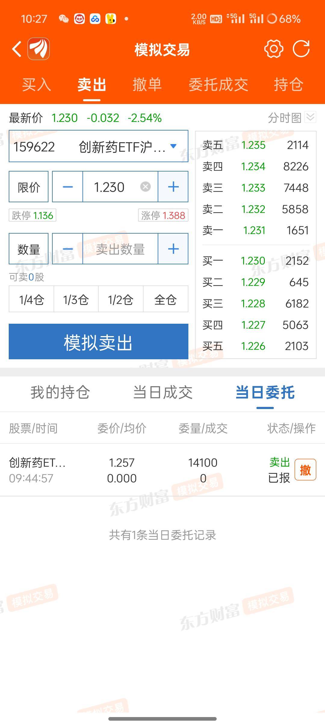 东方财富这个为啥卖不出去啊 昨天买的 哭了 连续下跌亏惨了

53 / 作者:Tigers1 / 