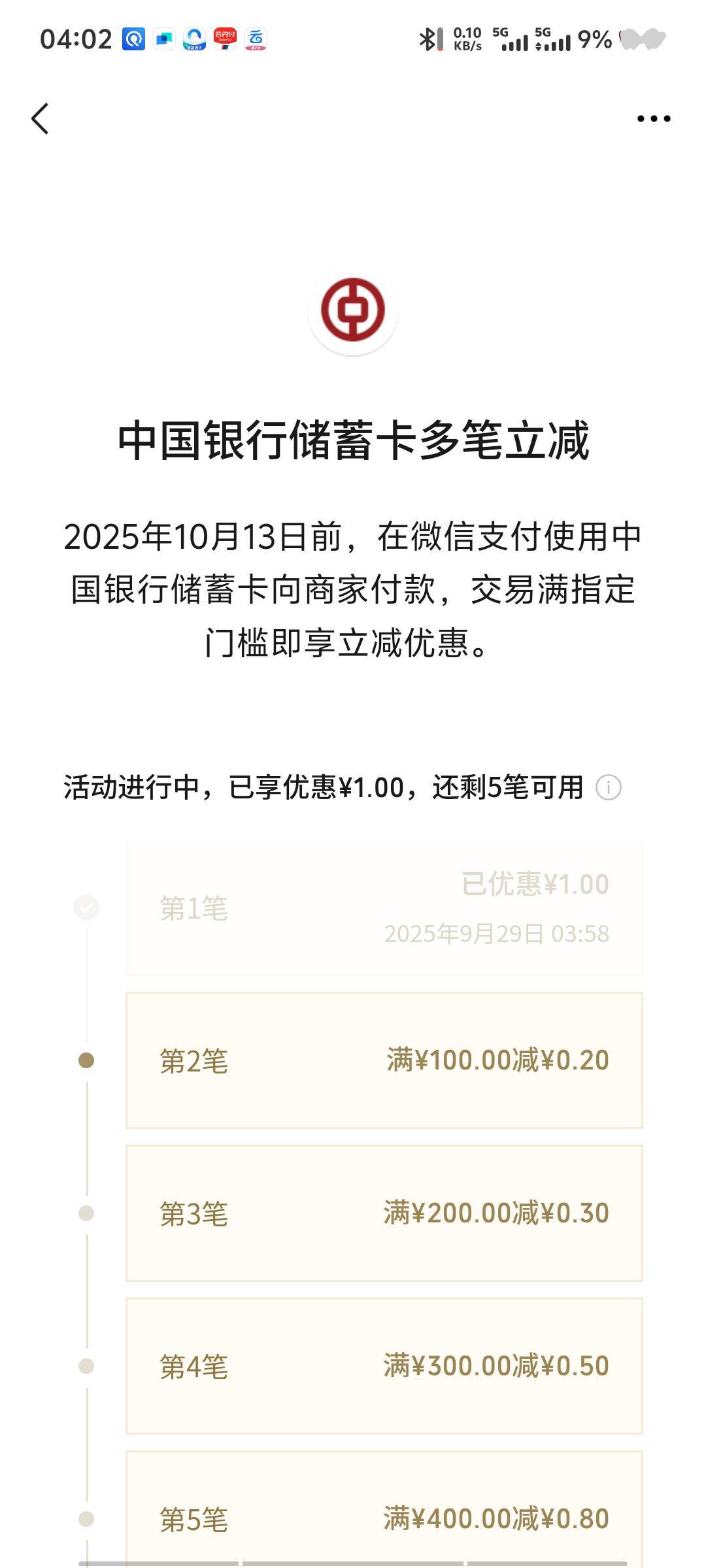说真的建行 中行以及农行是真的扣 不如光大 中行稍微好一点有一个1.01-1



38 / 作者:深情挂壁仔1 / 