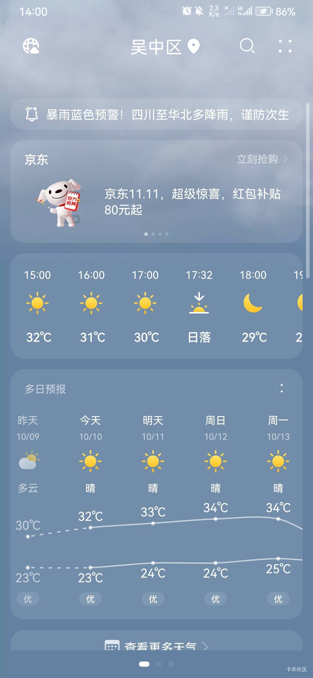 真冷啊，前几天还穿短袖。这两天把保暖内衣都穿上了

4 / 作者:玩玩罢了 / 