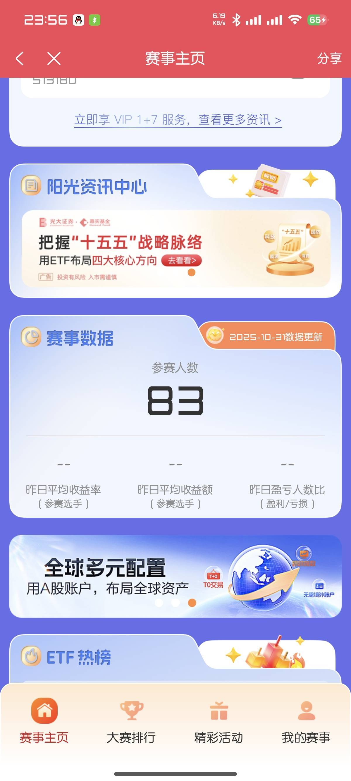 光大还有大量的奖励，前5000报名，还有很多


65 / 作者:我二弟天下无敌 / 