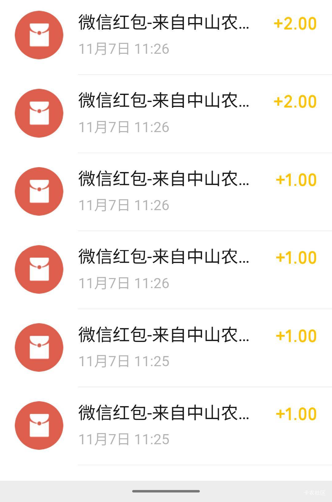 两个活动总共抽了8块，，，【中国农业银行中山分行】四季度特邀活动来啦，最低赢5元。36 / 作者:疯狂的我 / 