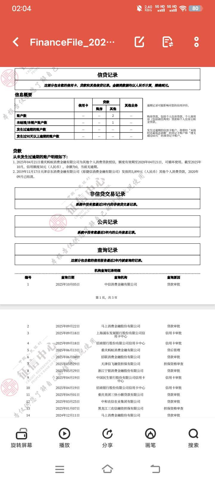 看我征信有问题吗看不懂


3 / 作者:羊毛哒哒嘛 / 