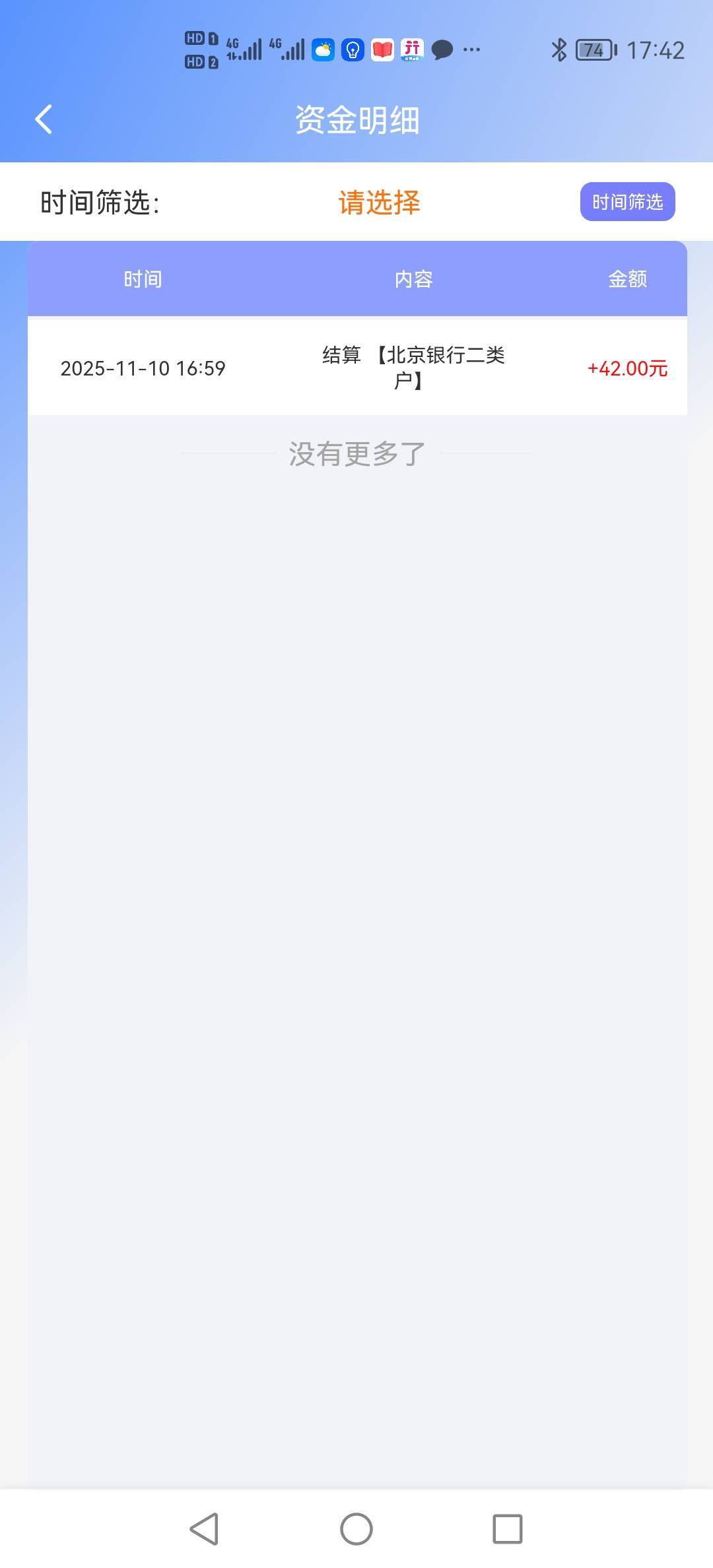 北京银行重开，45一次了，今天加3块

67 / 作者:我爱看动画片 / 