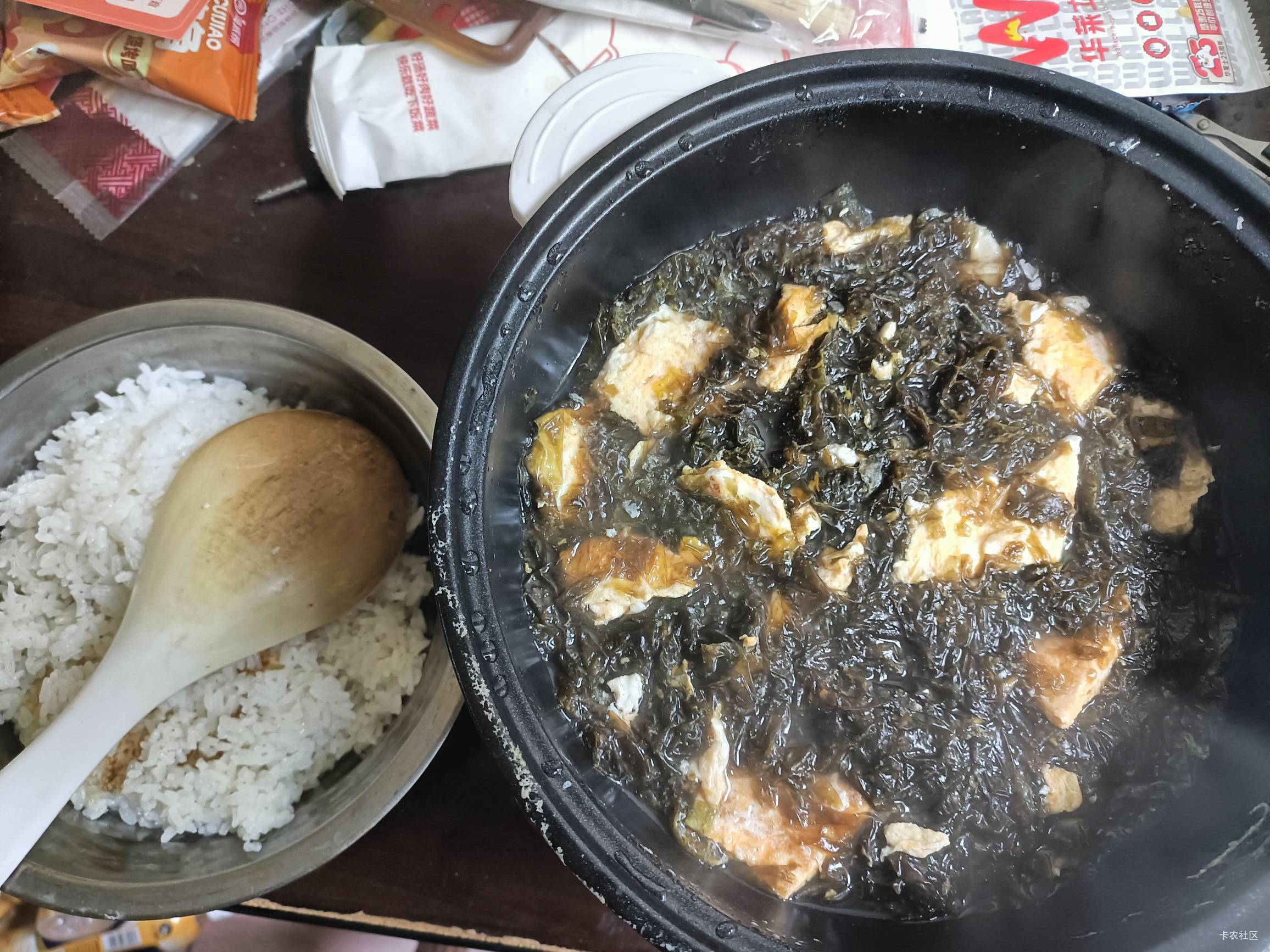 宝贝们今天都吃什么啊?我吃紫菜蛋汤饭

1 / 作者:舔歪了 / 