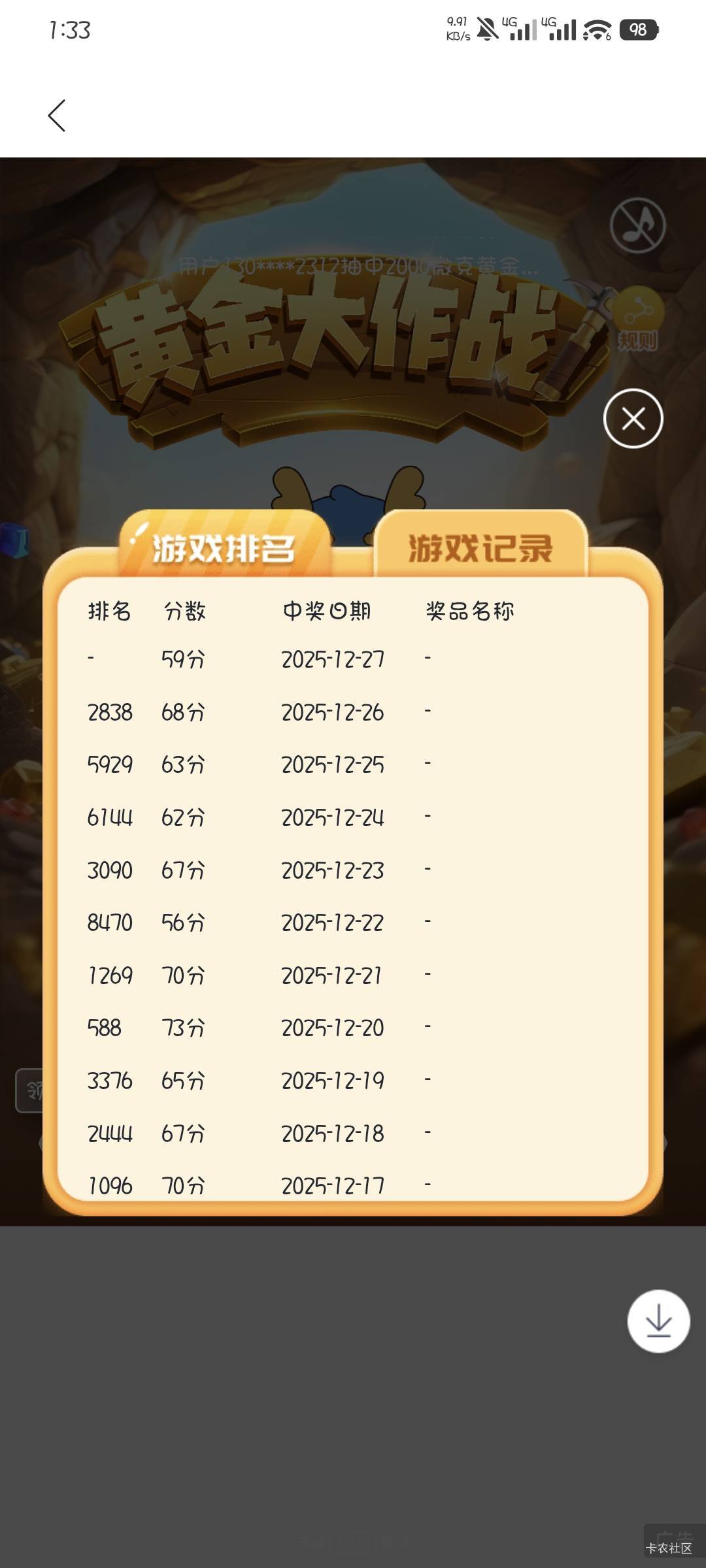 你们随便就是七八十分？

7 / 作者:撸口狂魔1996 / 