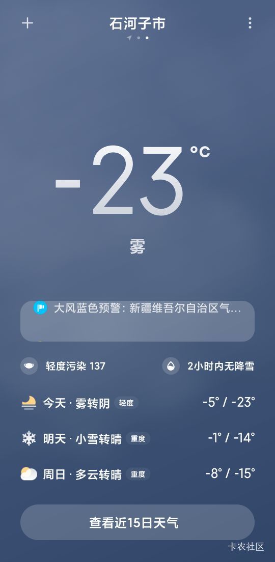 要老命了，广东都那么冷

97 / 作者:懒癌晚期吧 / 