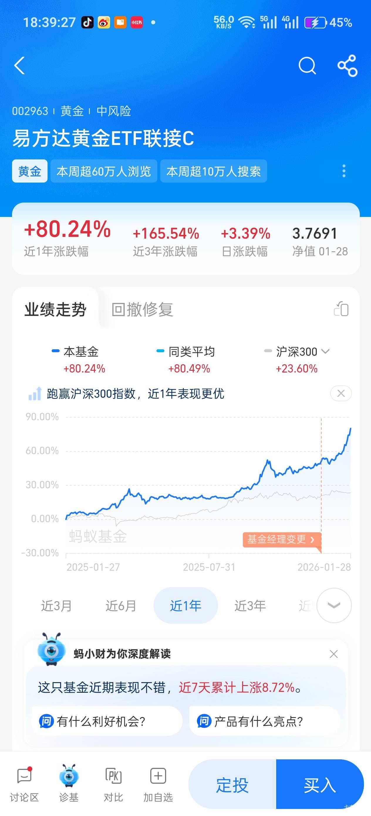 谁能想到黄金现在这么贵，两年前的时候才400多


7 / 作者:不过分 / 