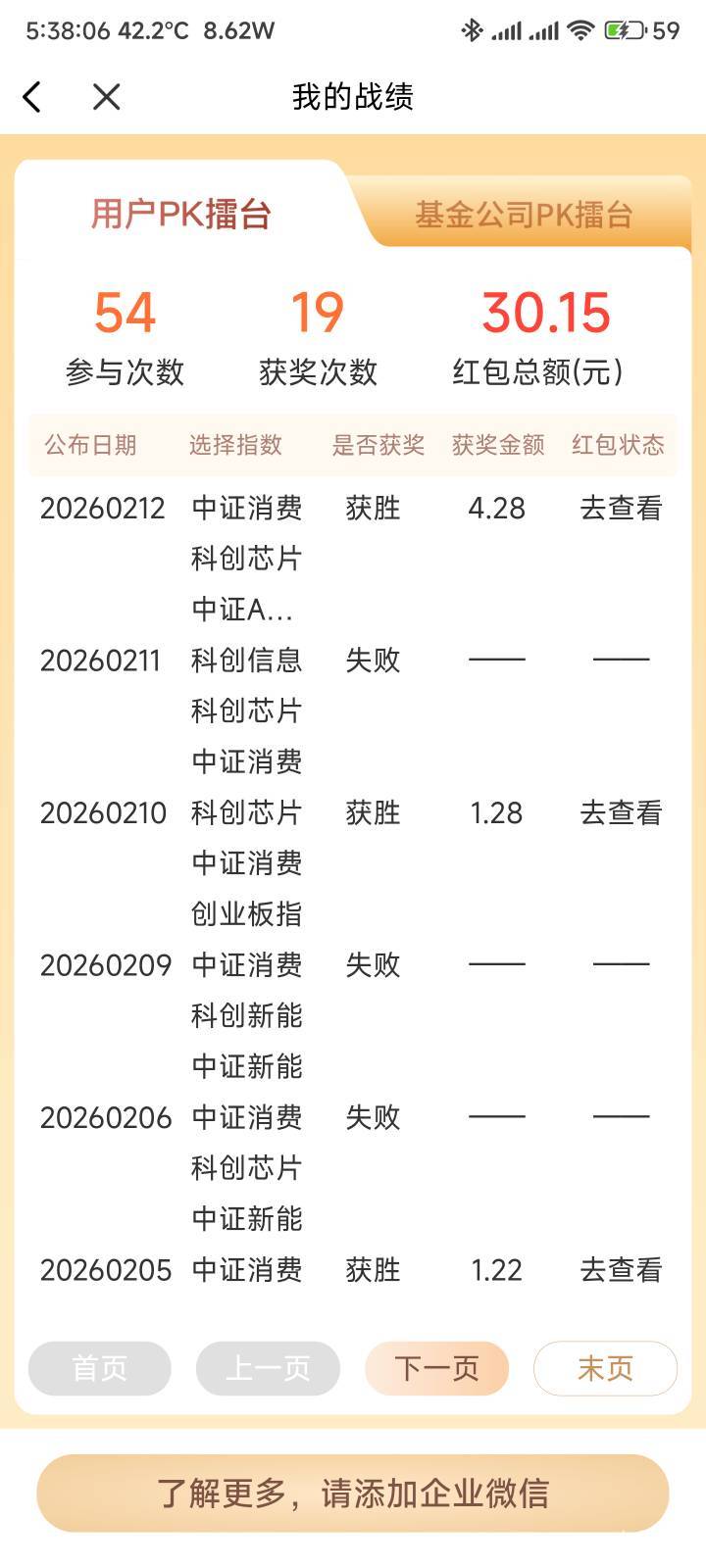 一口气领了4个，我看不懂这些股票都是随便选的，中奖率感人


33 / 作者:你没那么爱我 / 