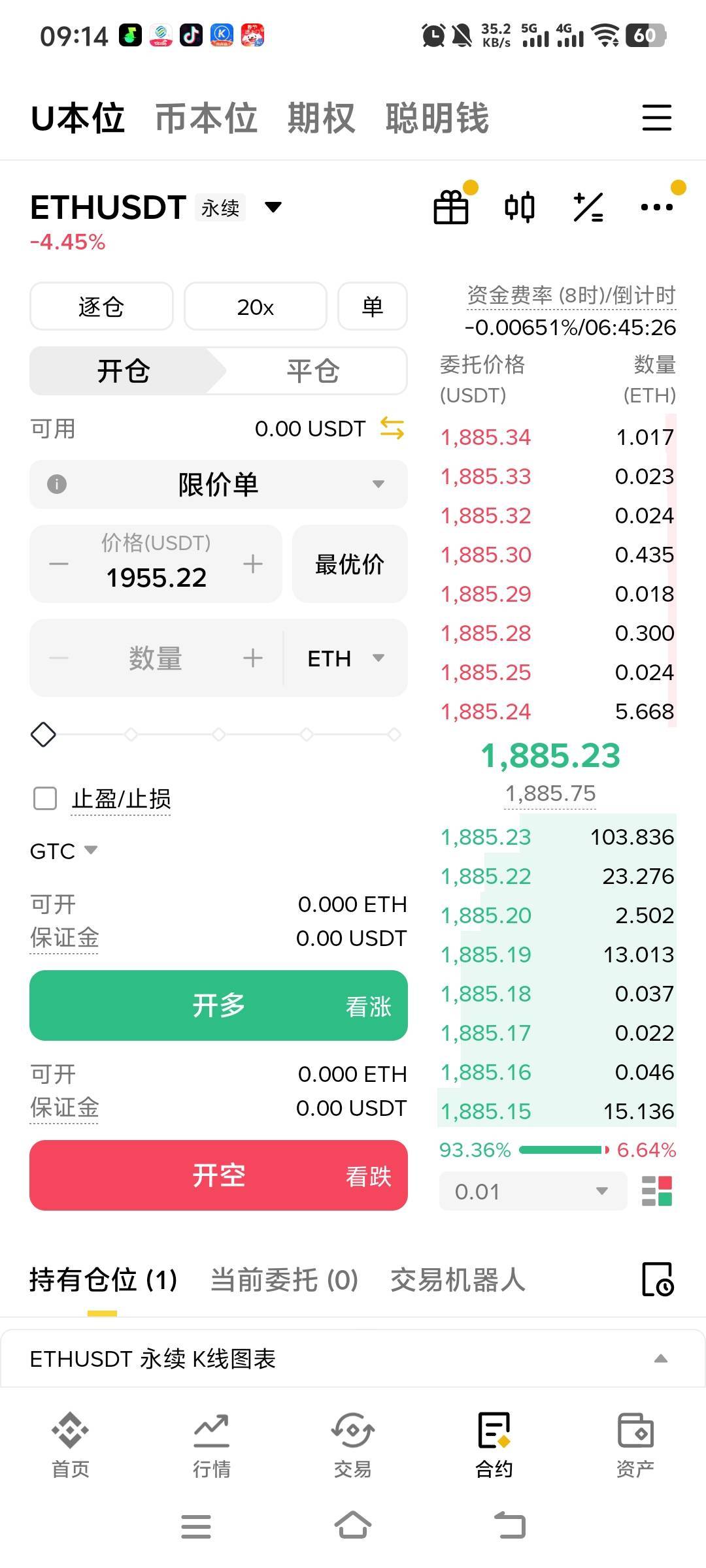 这个币跌的厉害，1950跌到1887


71 / 作者:萧瑟秋风今右是 / 