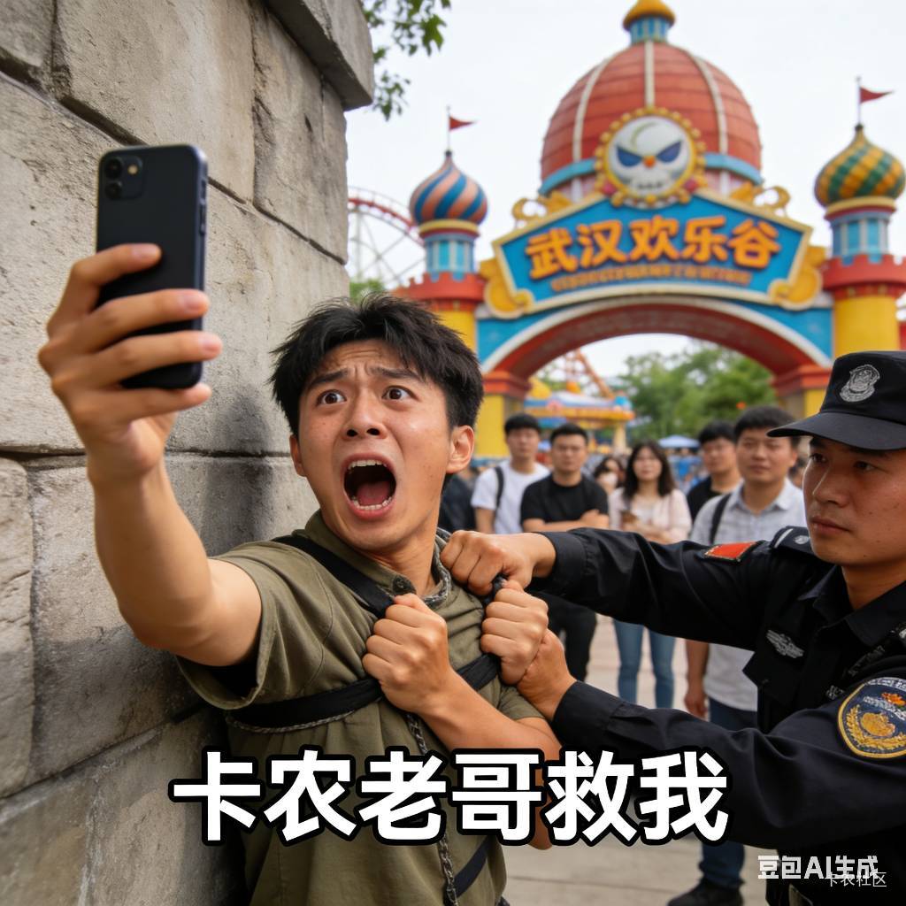 刚刚看到有个老哥在景区门口卖票被按头了，边走边叫唤卡农老哥救我
68 / 作者:梦屿千寻ོ꧔ꦿ / 