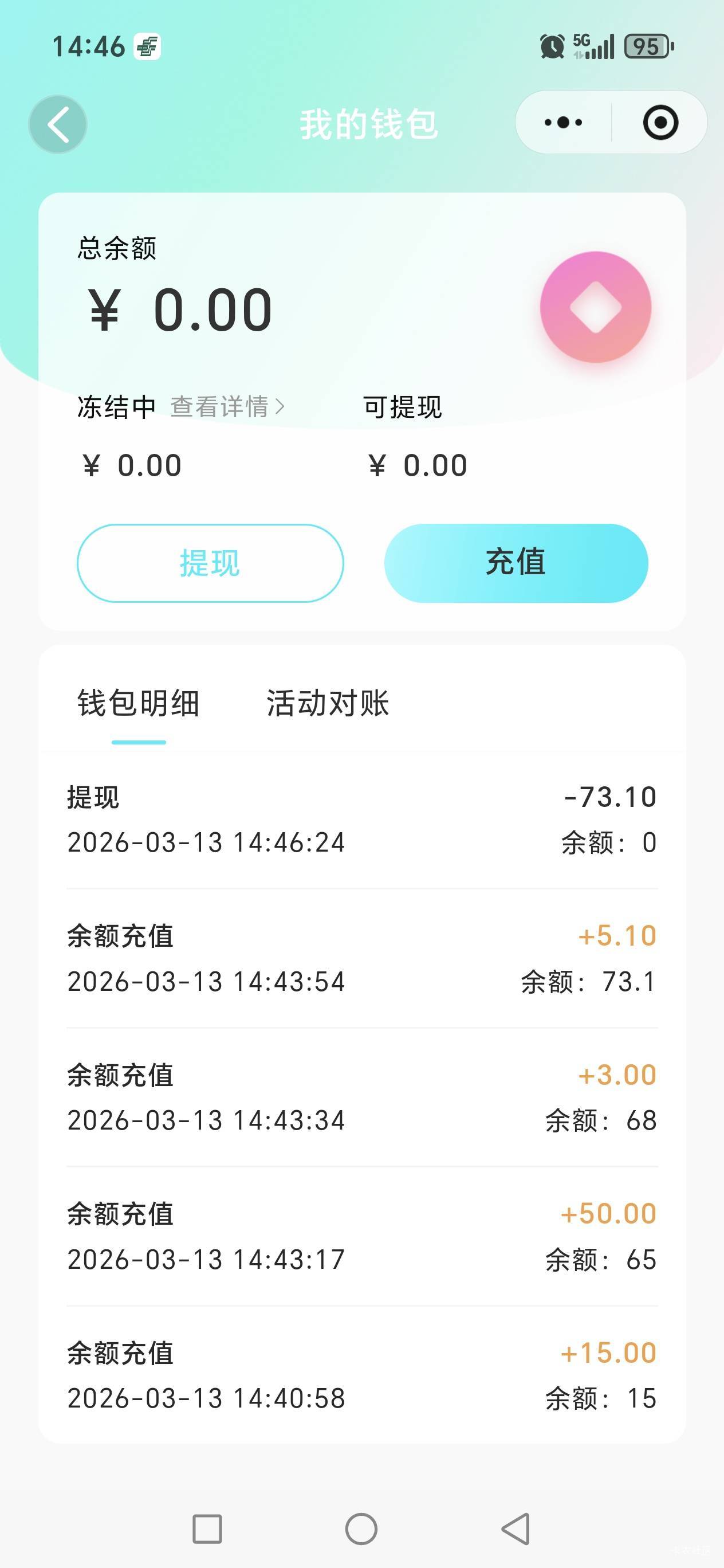 老哥们vx小程序闪动秒提现，0手续费，比度小满好太多手续费高，还要第二天到。

37 / 作者:路人C / 