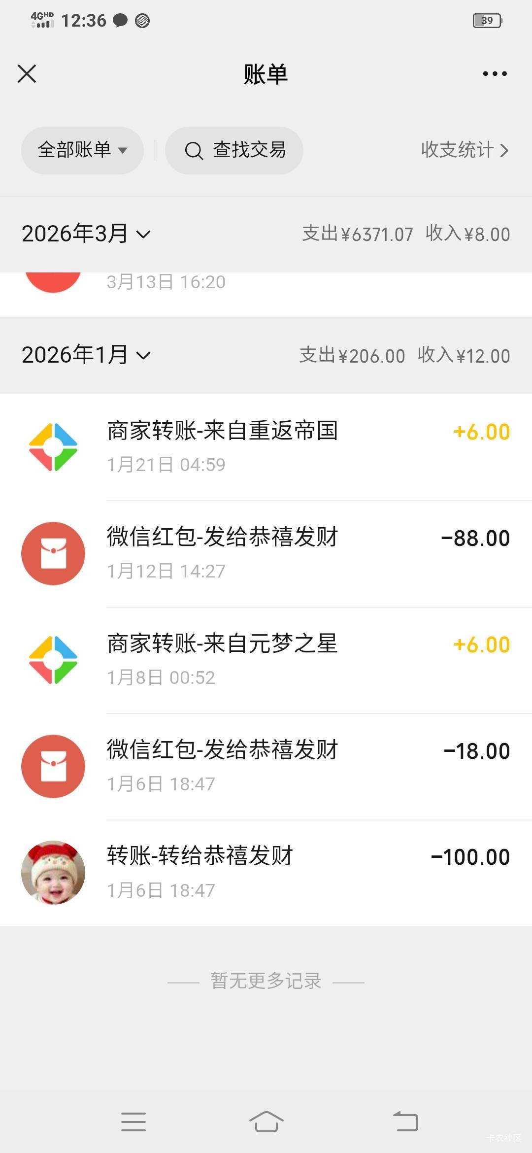 这应该是卡农最白眼狼的一个了吧，说吃饭都没钱了，无偿借了100给他，还发了两个红包8 / 作者:收手吧啊祖 / 