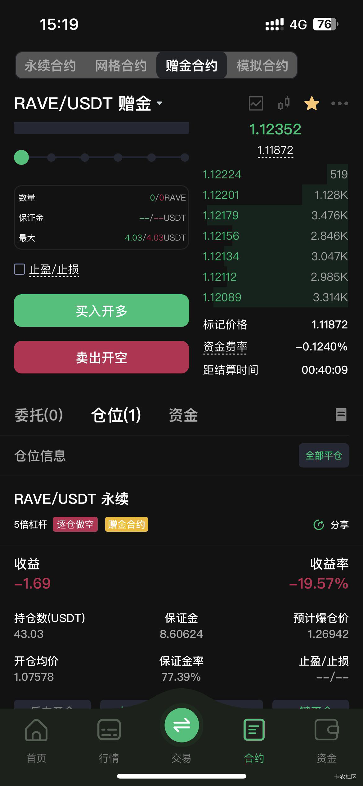这个币牛b，从+50%收益到-30%

41 / 作者:海边的慢车司机 / 