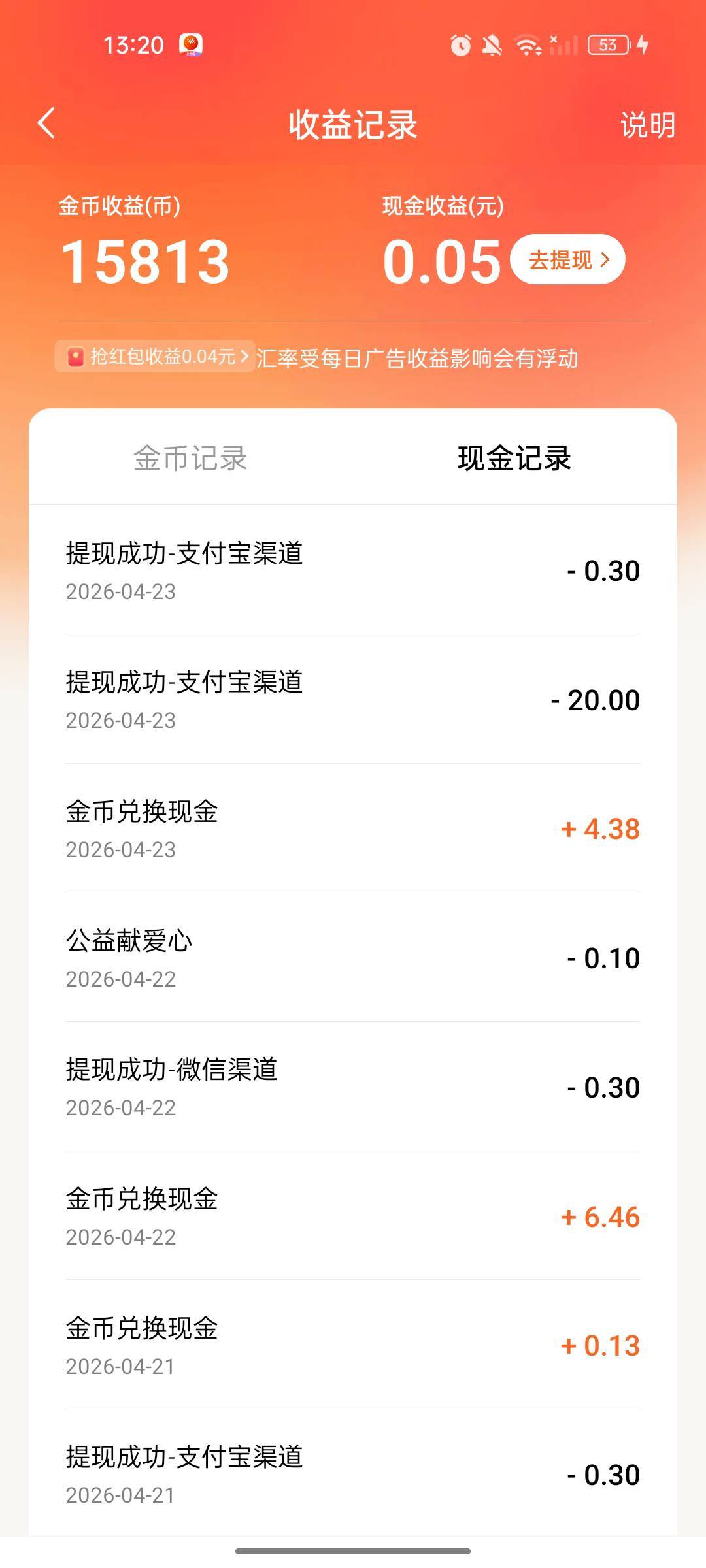 快手汽水红果吗喽浏览器一通忙活下来也是破50，可惜了就一台手机之前的手机都卖光了有65 / 作者:生死轮回 / 