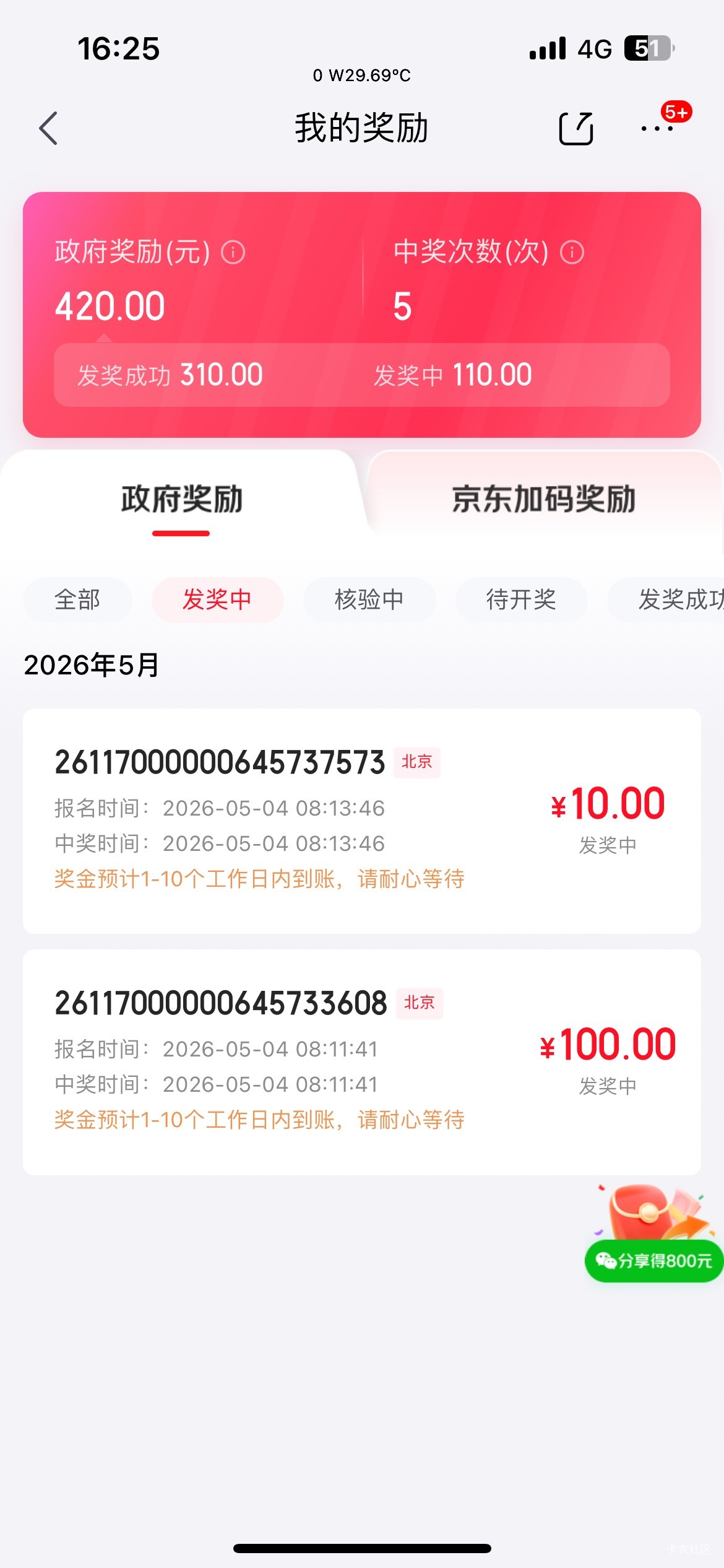 怎么一直发奖中了 老哥们都这样？

41 / 作者:今晚爱上我 / 