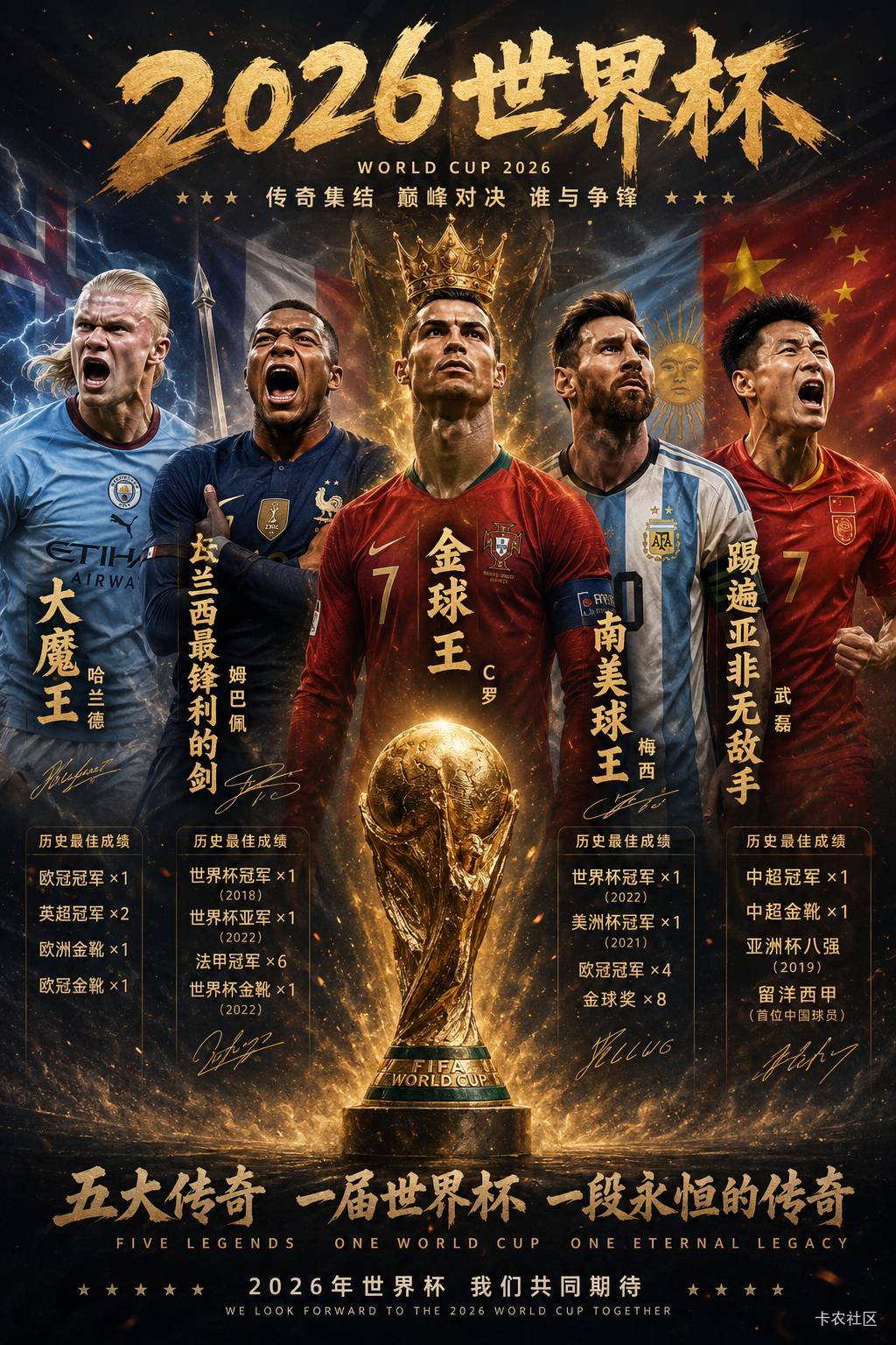 你们觉得这次世界杯谁进球会最多？

12 / 作者:秋萤 / 