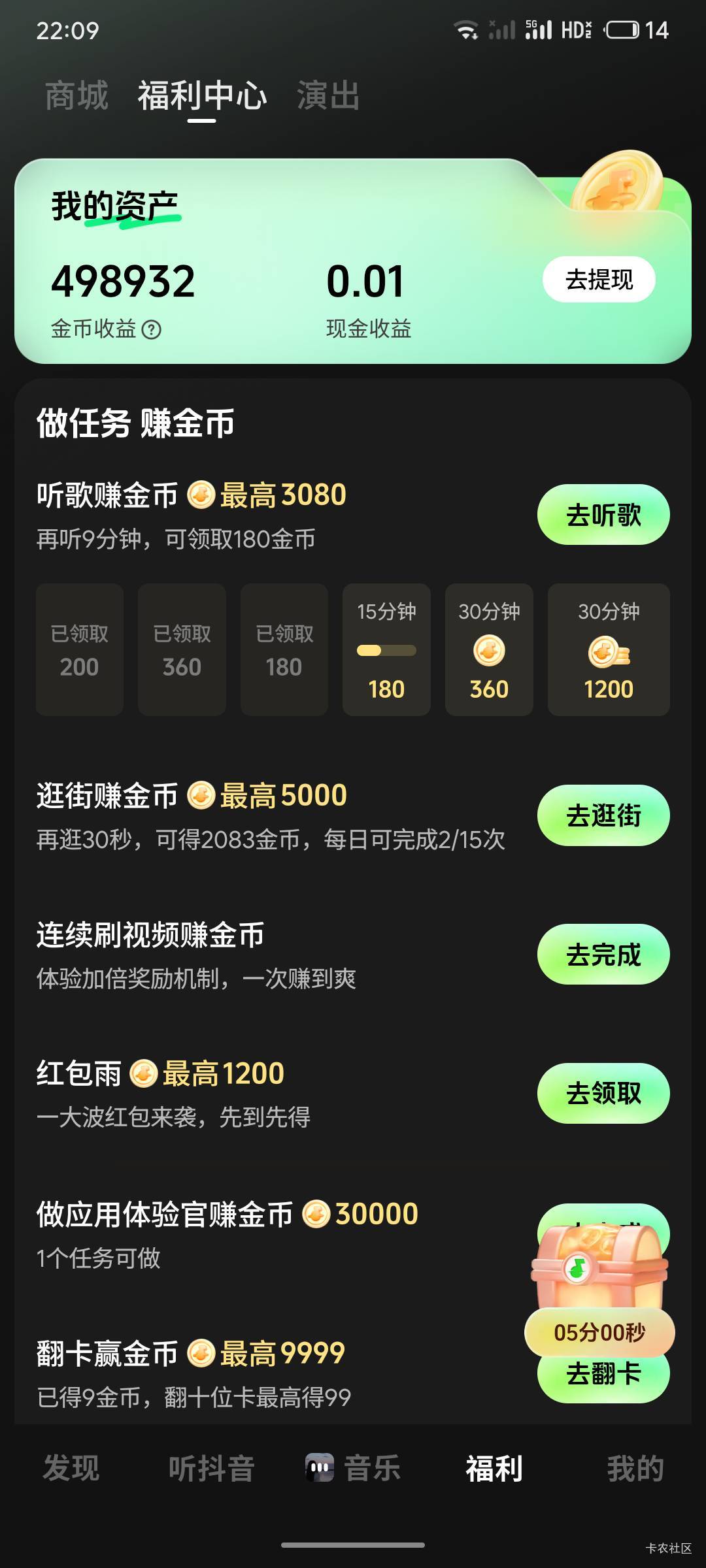 挂壁老哥太难了，没地方去只能躺尸公园，坐等汽水音乐自动换现金提现，去住一晚床位，48 / 作者:霞边大神 / 