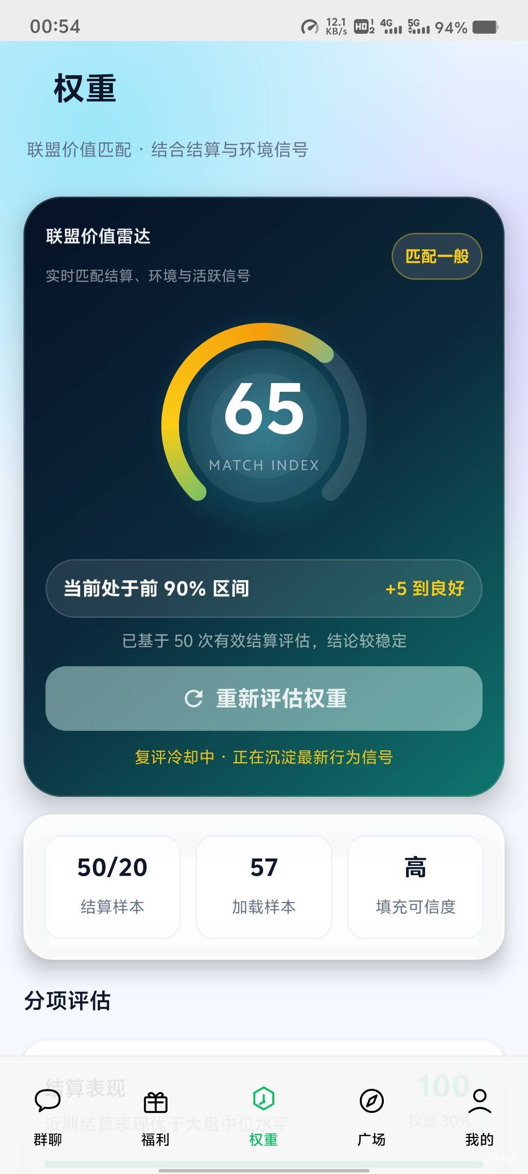 是不是权重太低了，特么看了弹出来的插屏广告10来分钟了，两毛都没到。


97 / 作者:来了来了见到你 / 