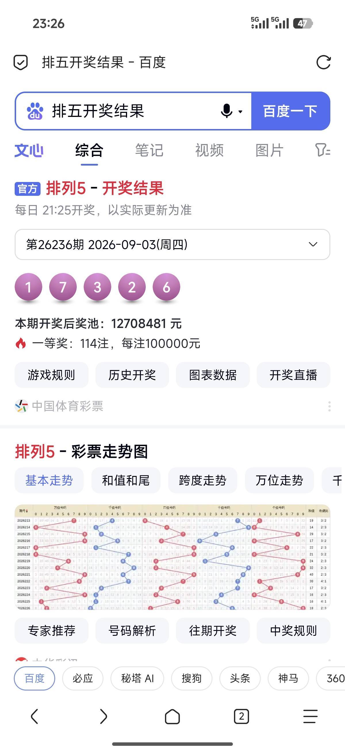 全身没力气了老哥们 没了十万 排列五买的17426 17026 开的17326 十万没了 

38 / 作者:咕无天 / 